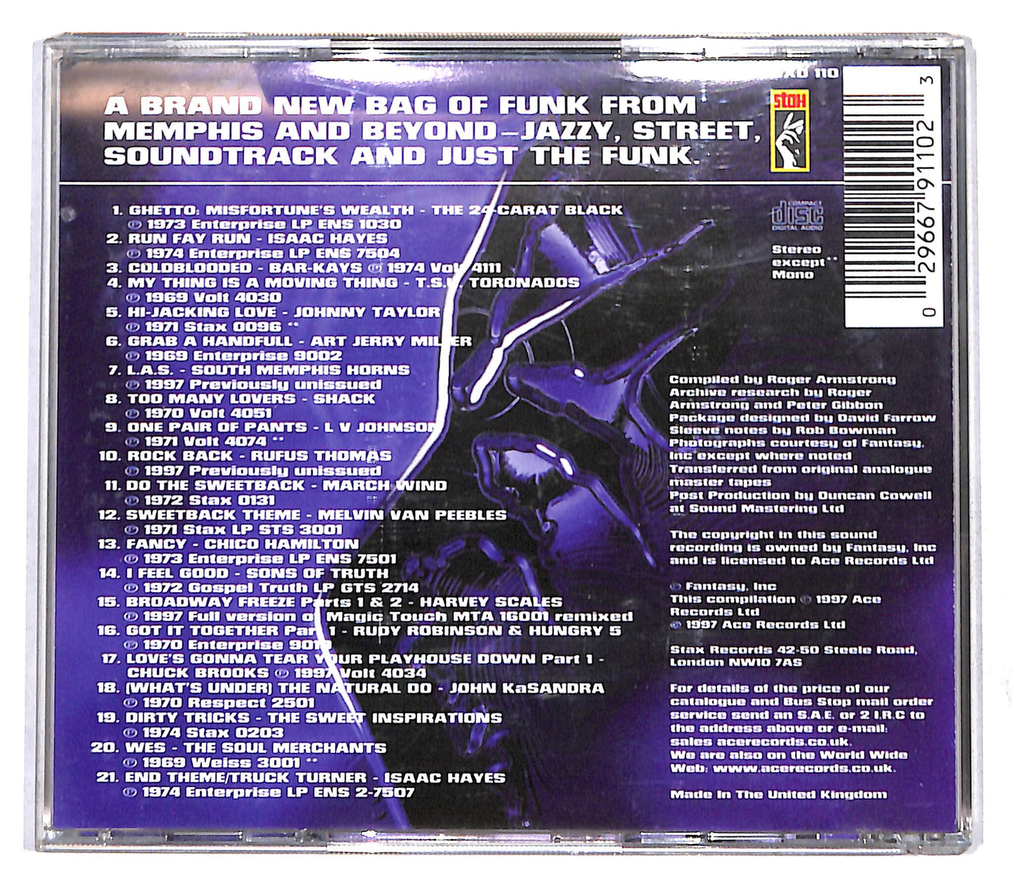 EBOND Various - Stax Funx CD CB118165