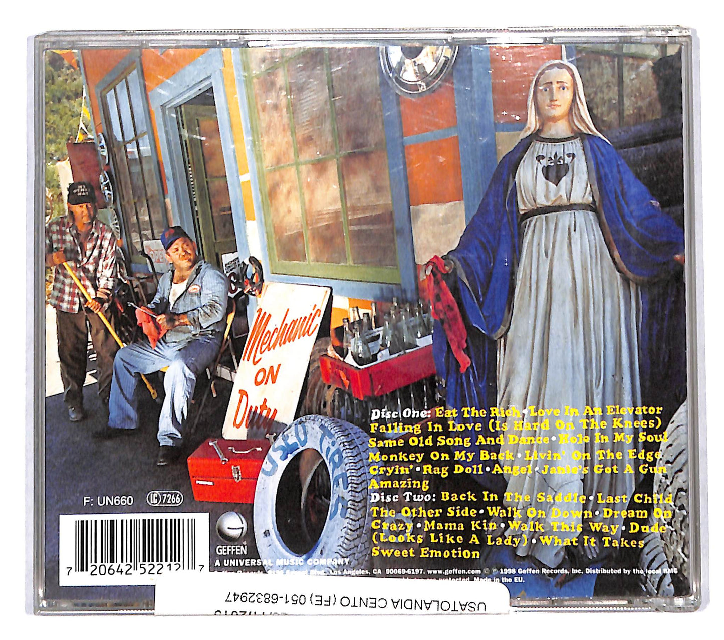 EBOND Aerosmith - A Little South Of Sanity CD CB118402