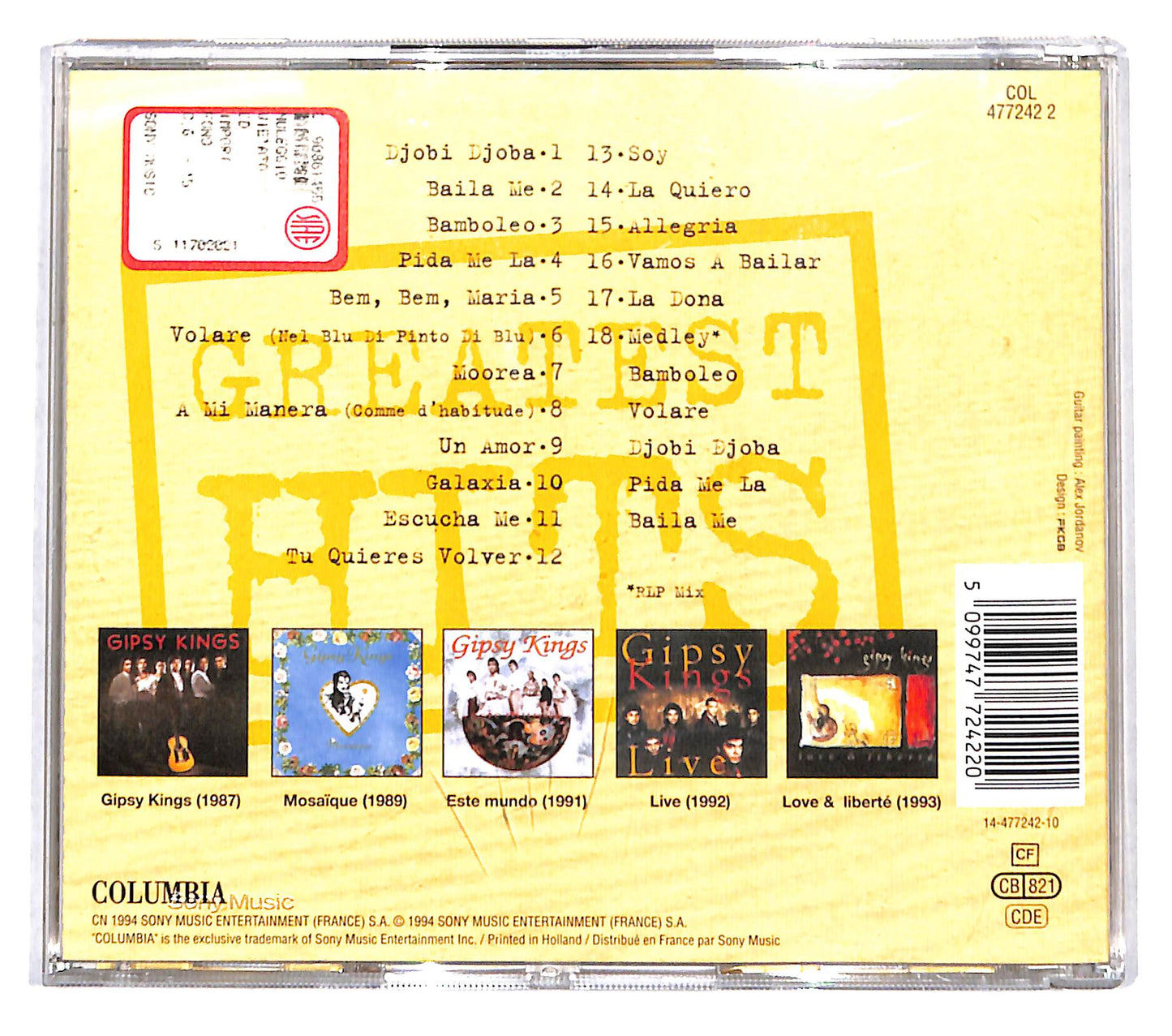 EBOND Gipsy Kings - Greatest Hits CD CB118404