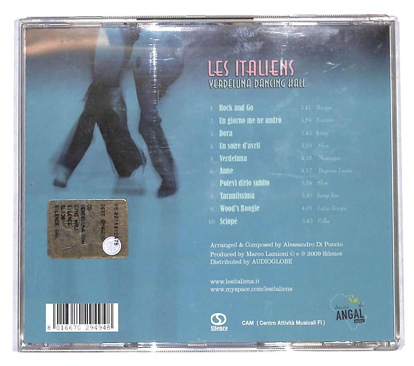 EBOND Les Italiens - Verdeluna Dancing Hall CD CB118444