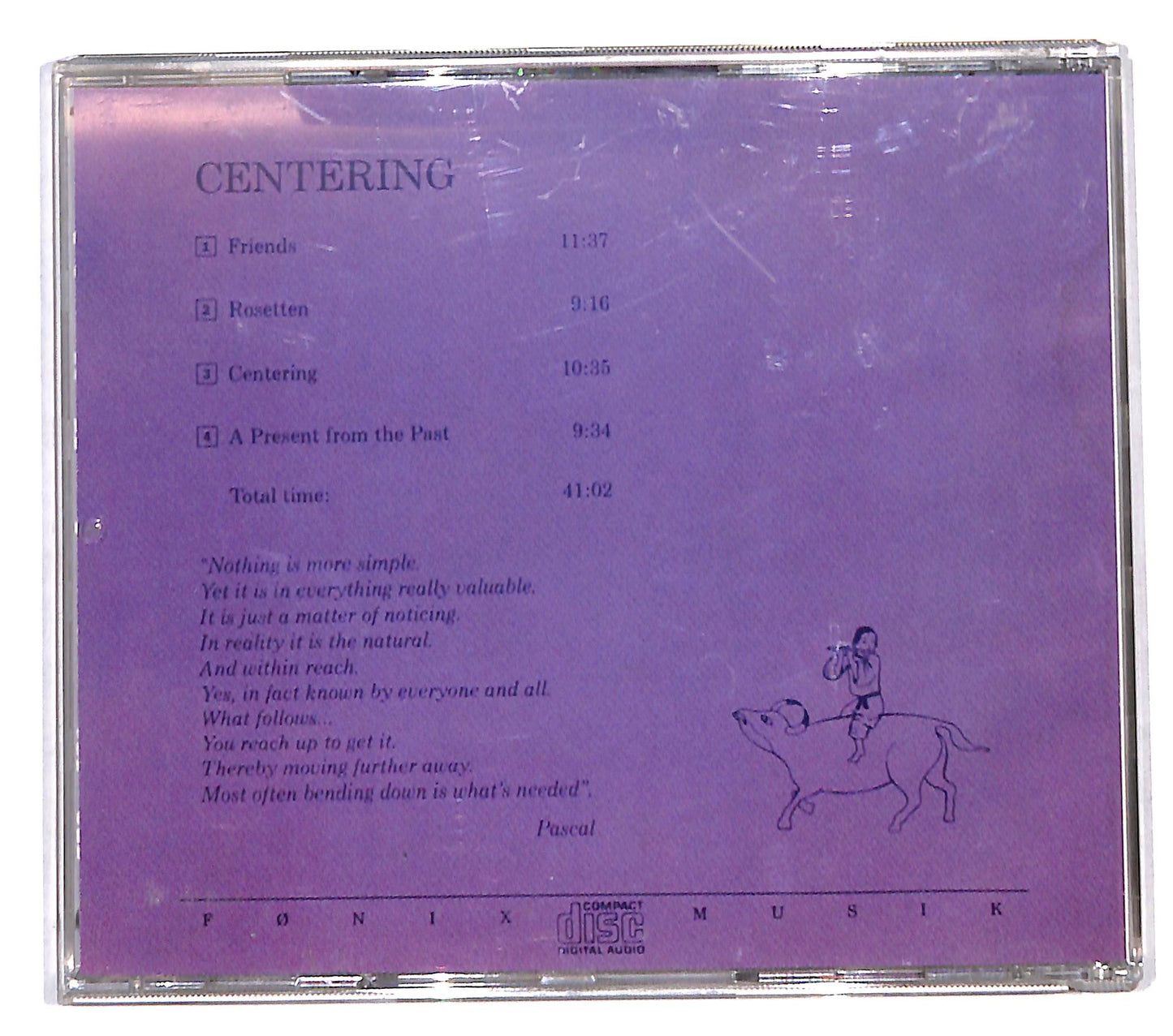 EBOND Frank Lorentzen - Centering CD CB118450