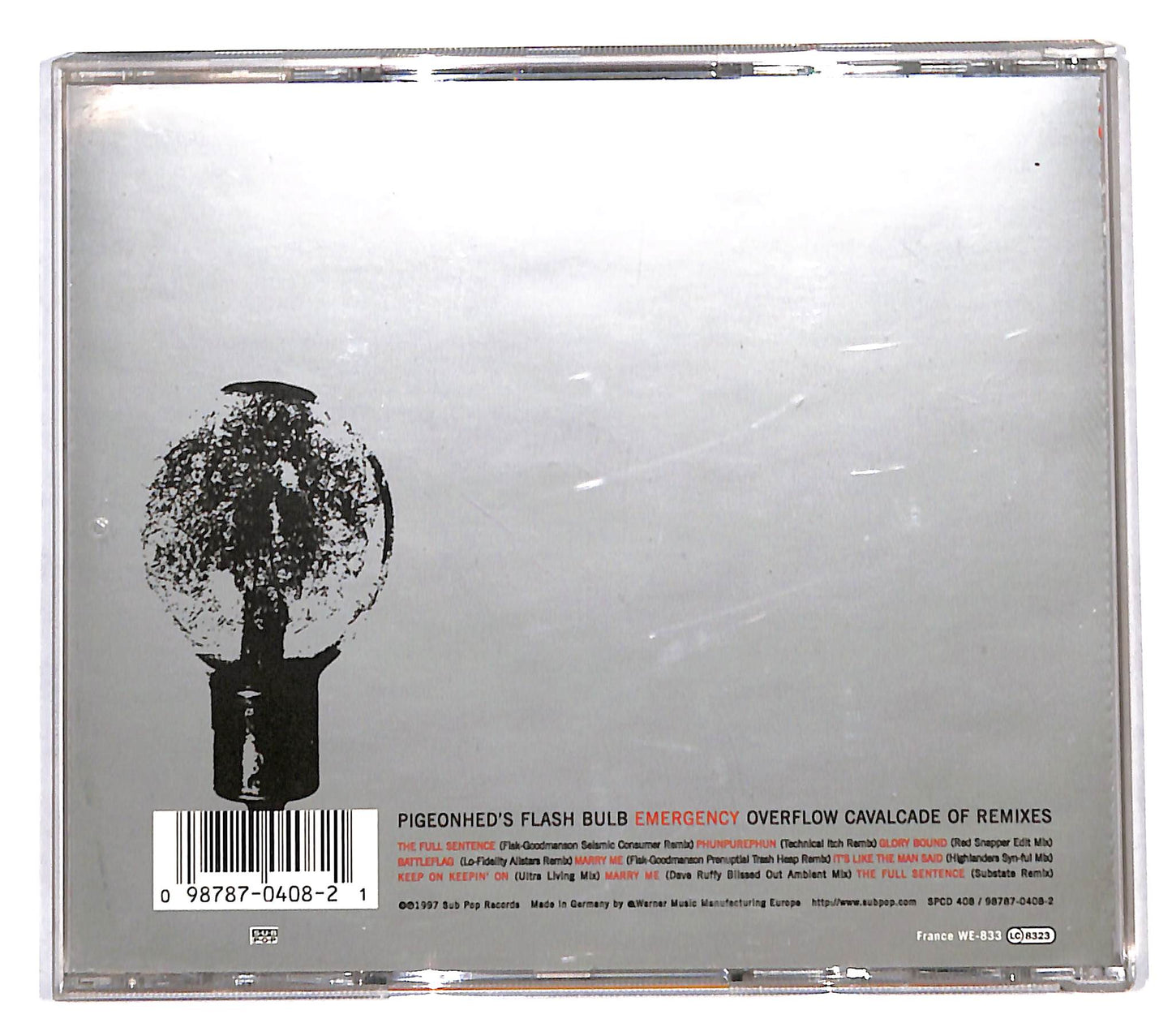 EBOND Pigeonhed - Flash Bulb Emergency Overflow Cavalcade Of Remixes CD CB118454