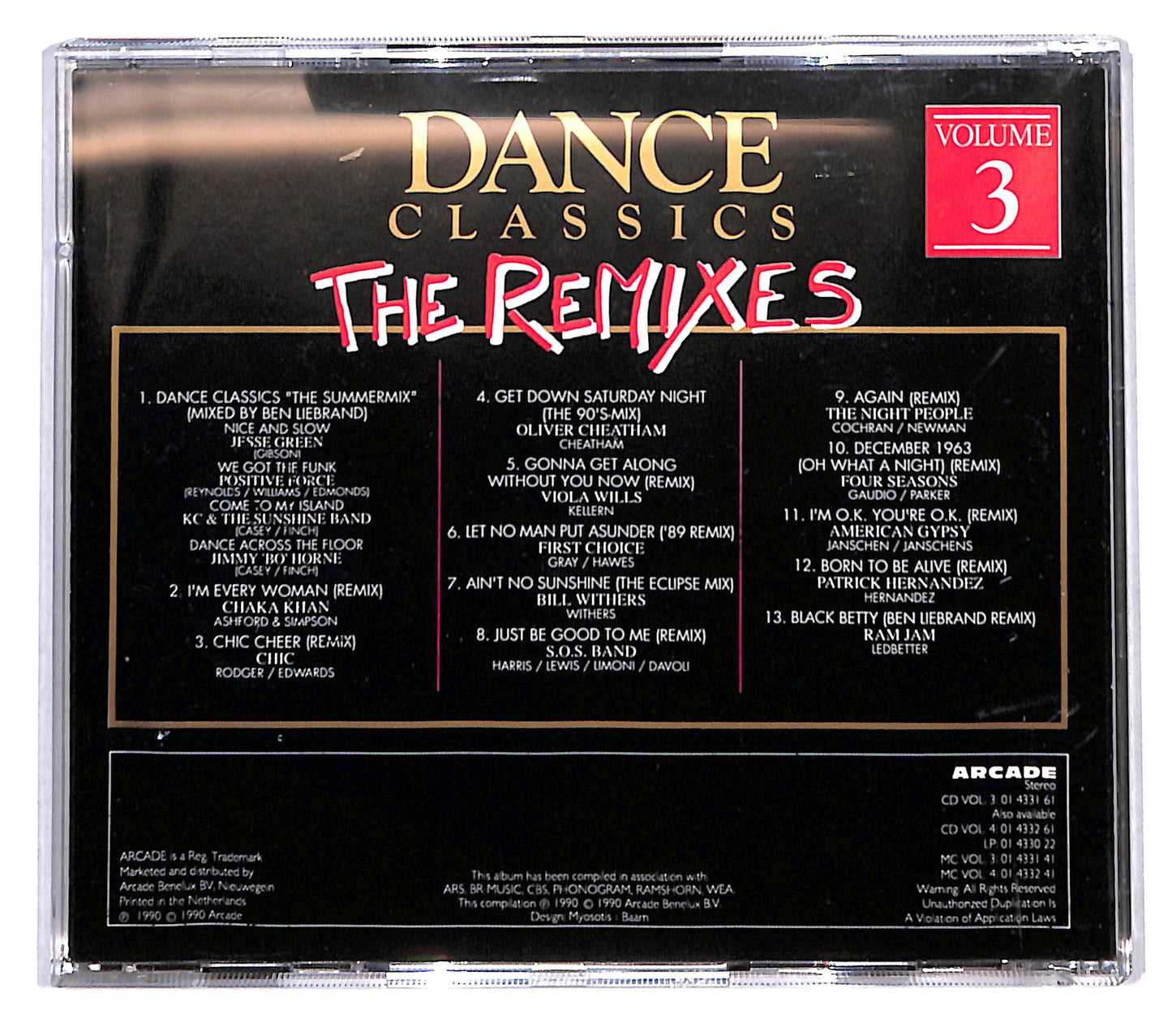 EBOND Various - Dance Classics - The Remixes Volume 3 CD CB118607