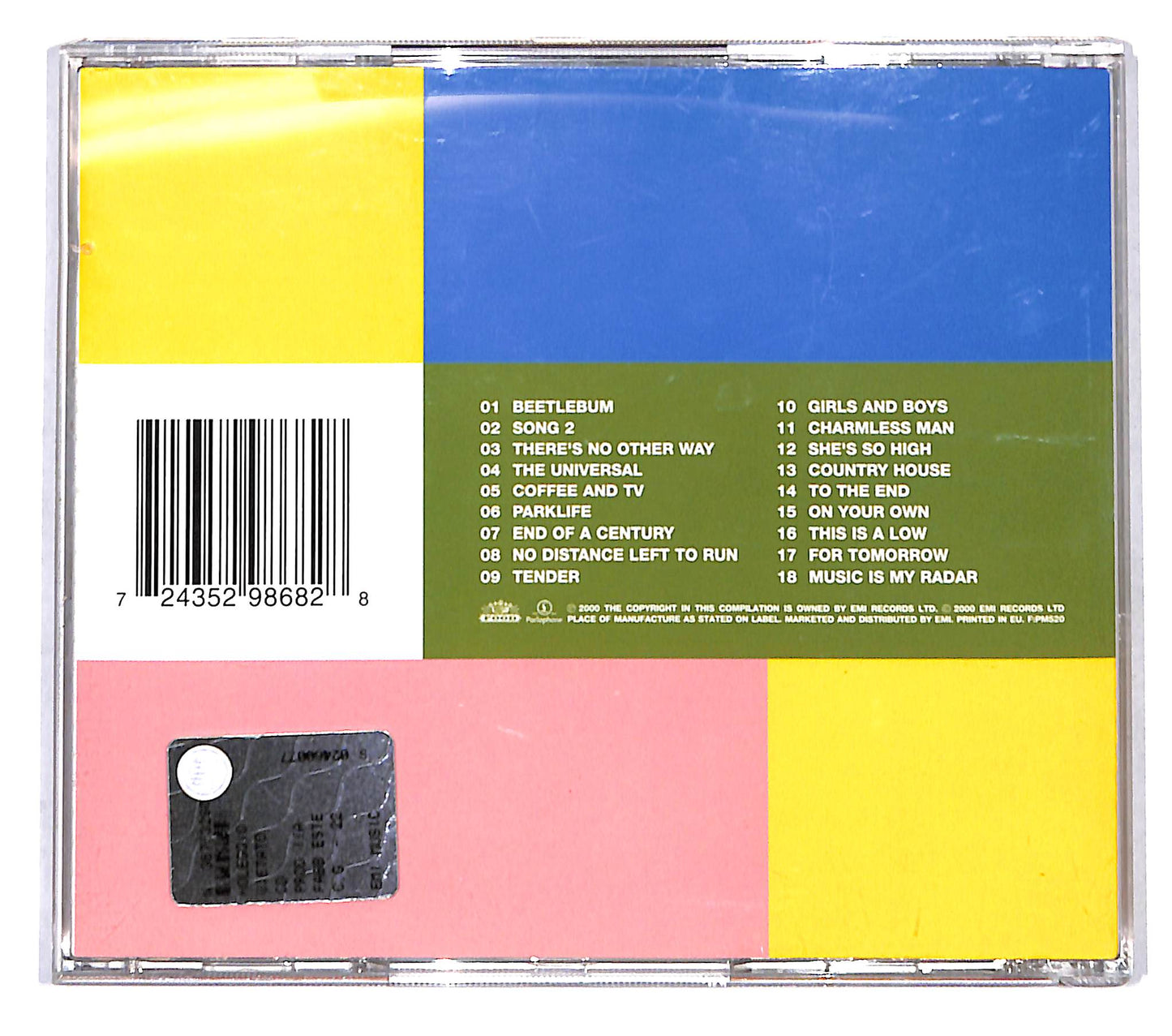 EBOND Blur - The Best Of CD CB118621