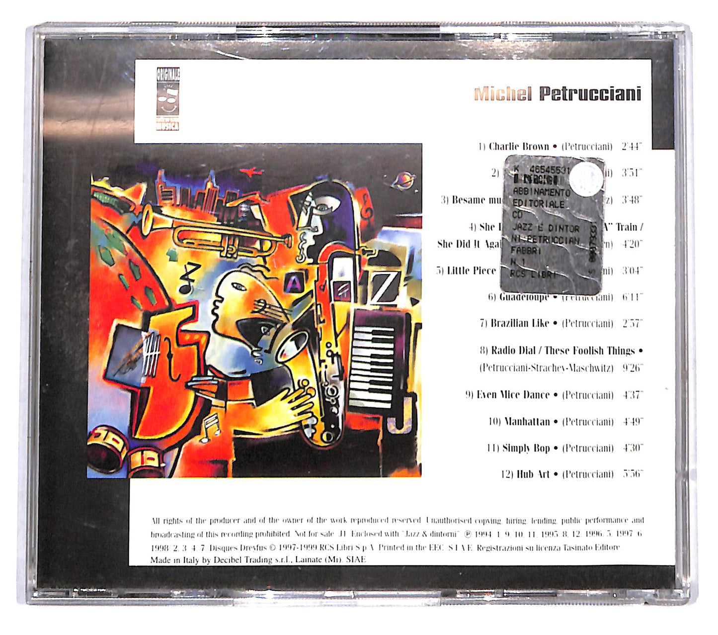 EBOND Michel Petrucciani - Parigi vol.1 CD CB118626