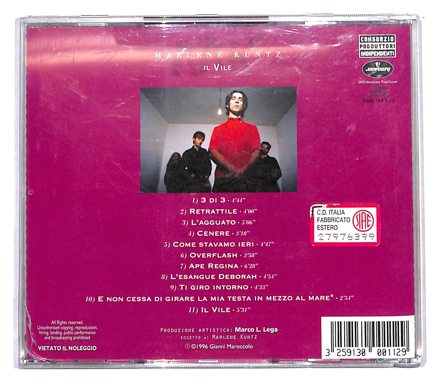 EBOND Marlene Kuntz - Il Vile CD CB118633