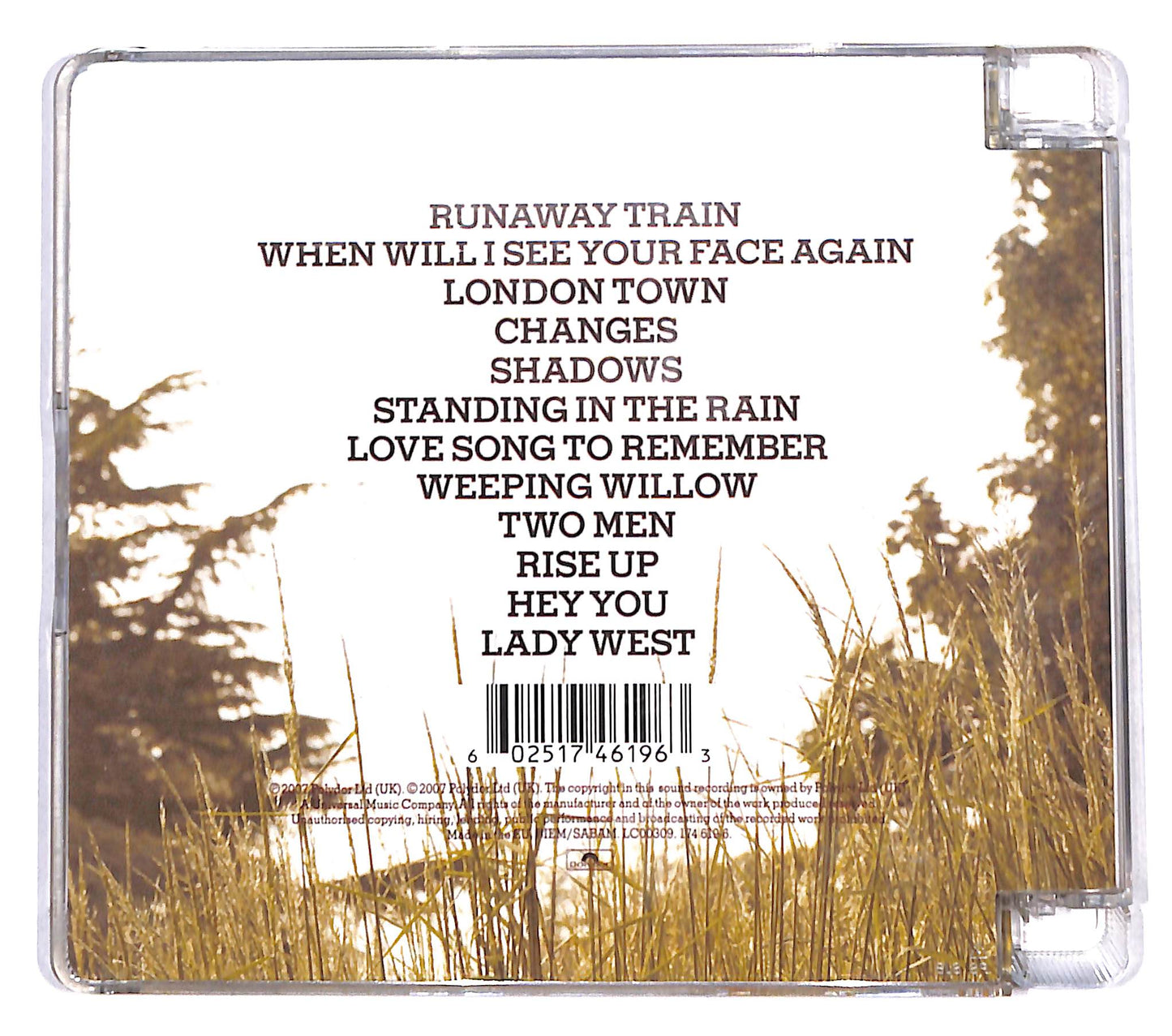 EBOND Jamie Scott & The Town - Park Bench Theories SJB CD CB118653