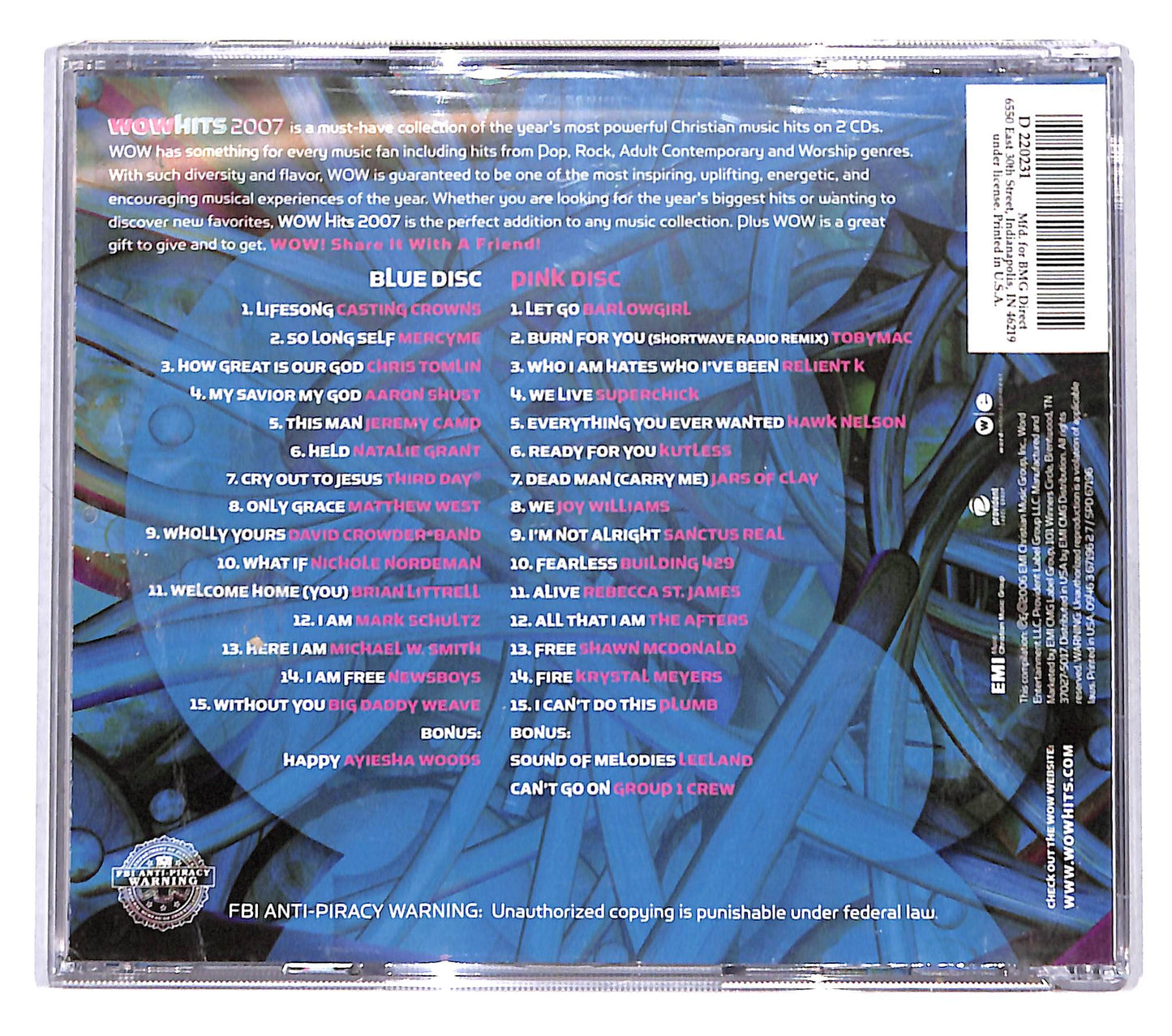 EBOND Various - Wow Hits 2007 CD CB118654