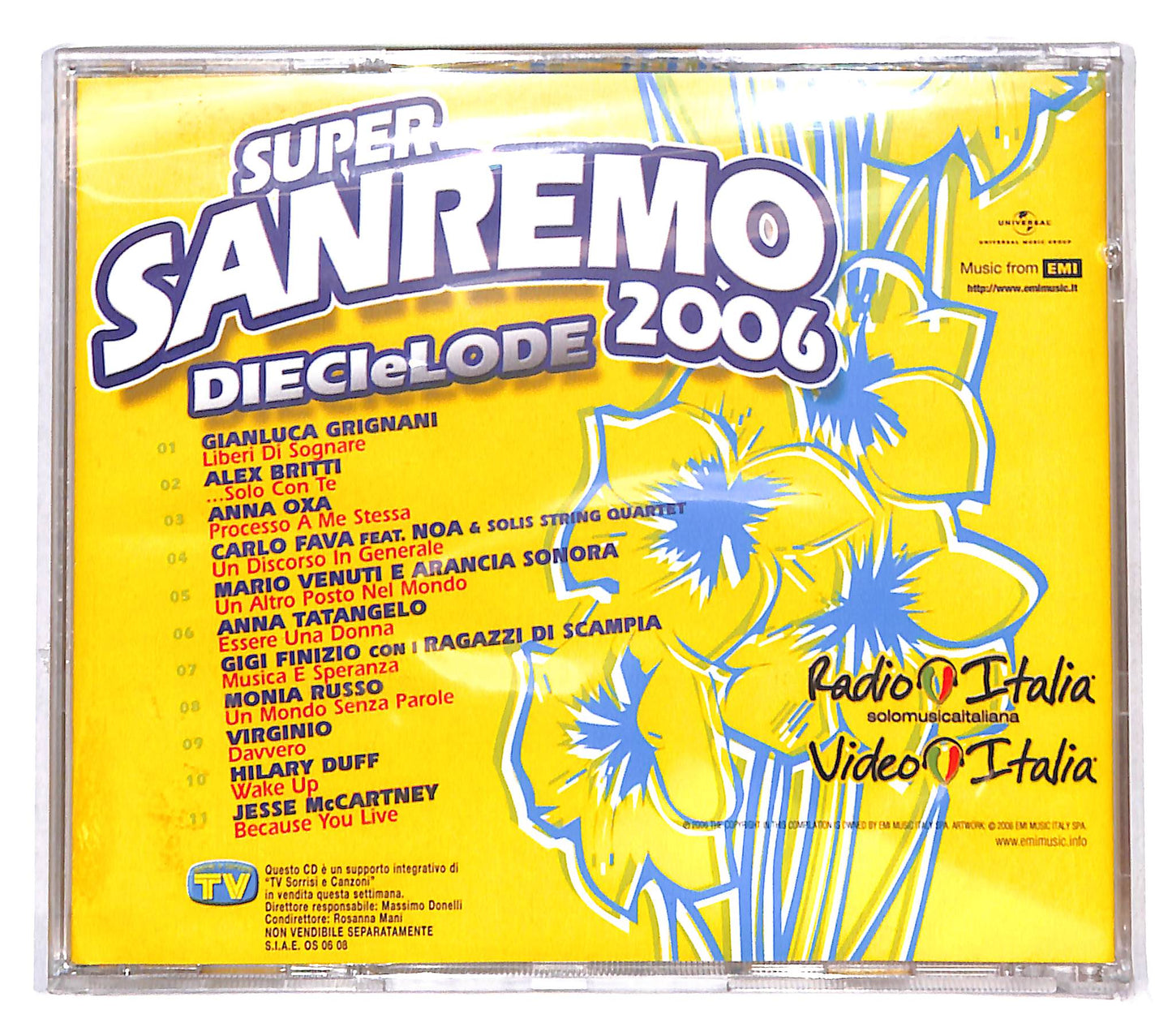 EBOND Various - Super Sanremo 2006 Dieci E Lode CD CB118659