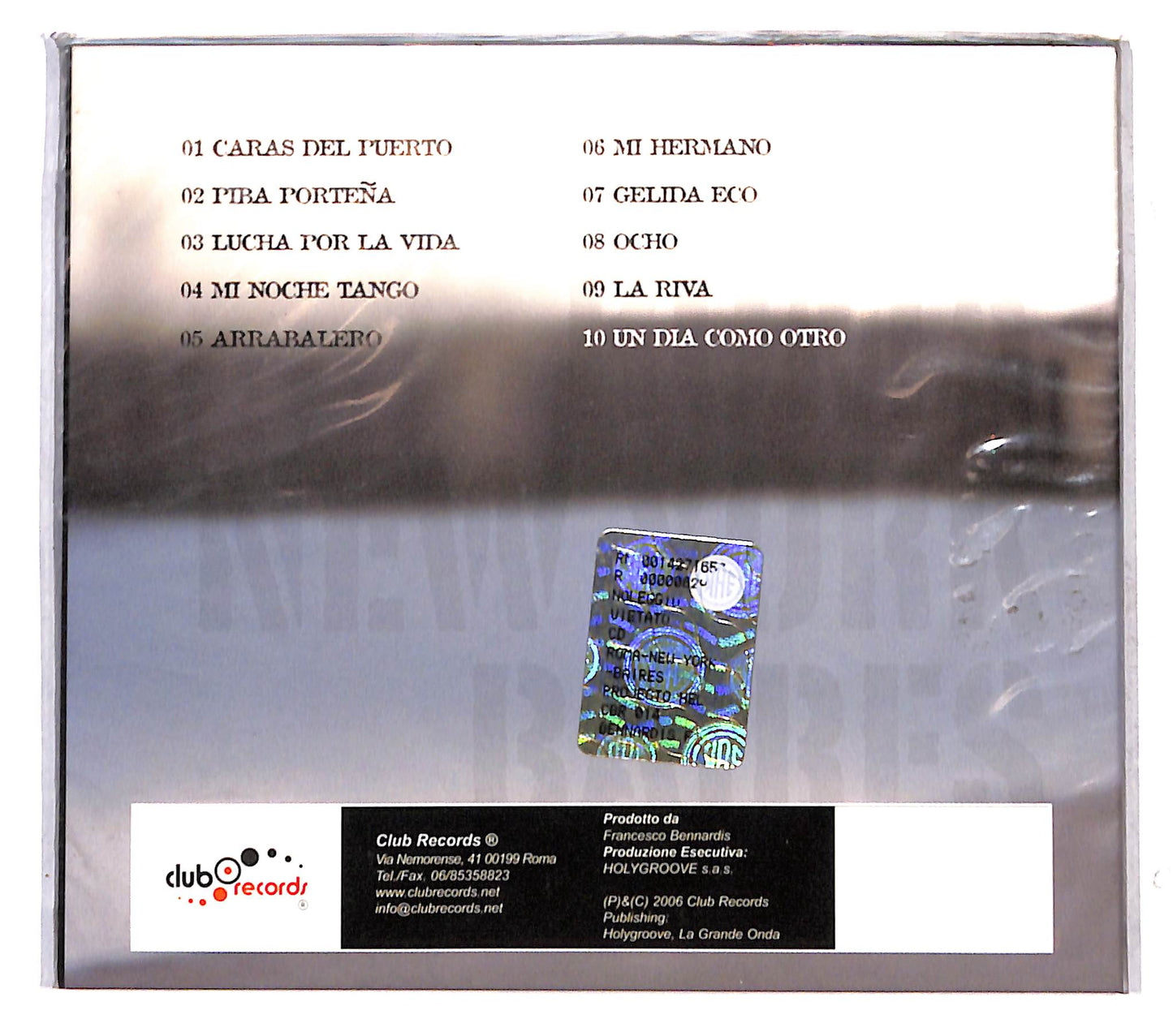 EBOND Projecto Heleda - Roma - New York - Baires DIGIPACK CD CB118816