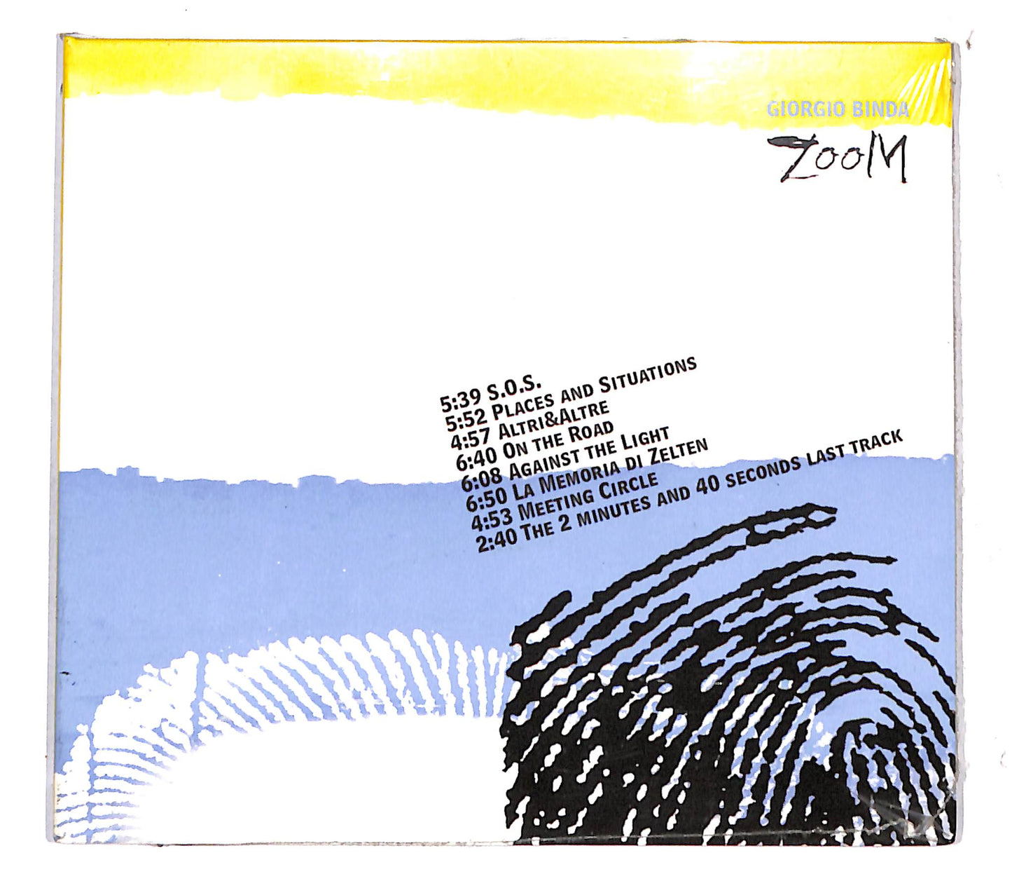 EBOND Giorgio Binda - Zoom DIGIPACK CD CB118817