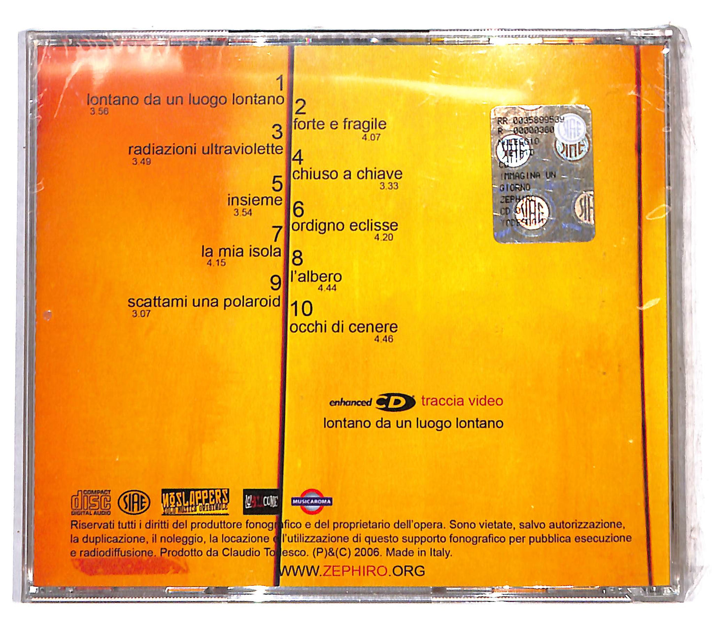 EBOND Zephiro - Immagina Un Giorno CD CB118819