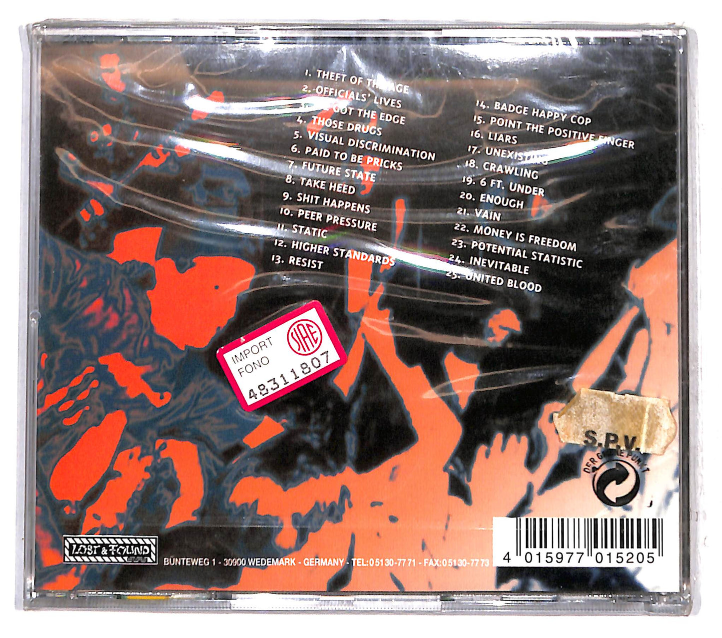 EBOND Visual Discrimination - We Got The Edge CD CB118830
