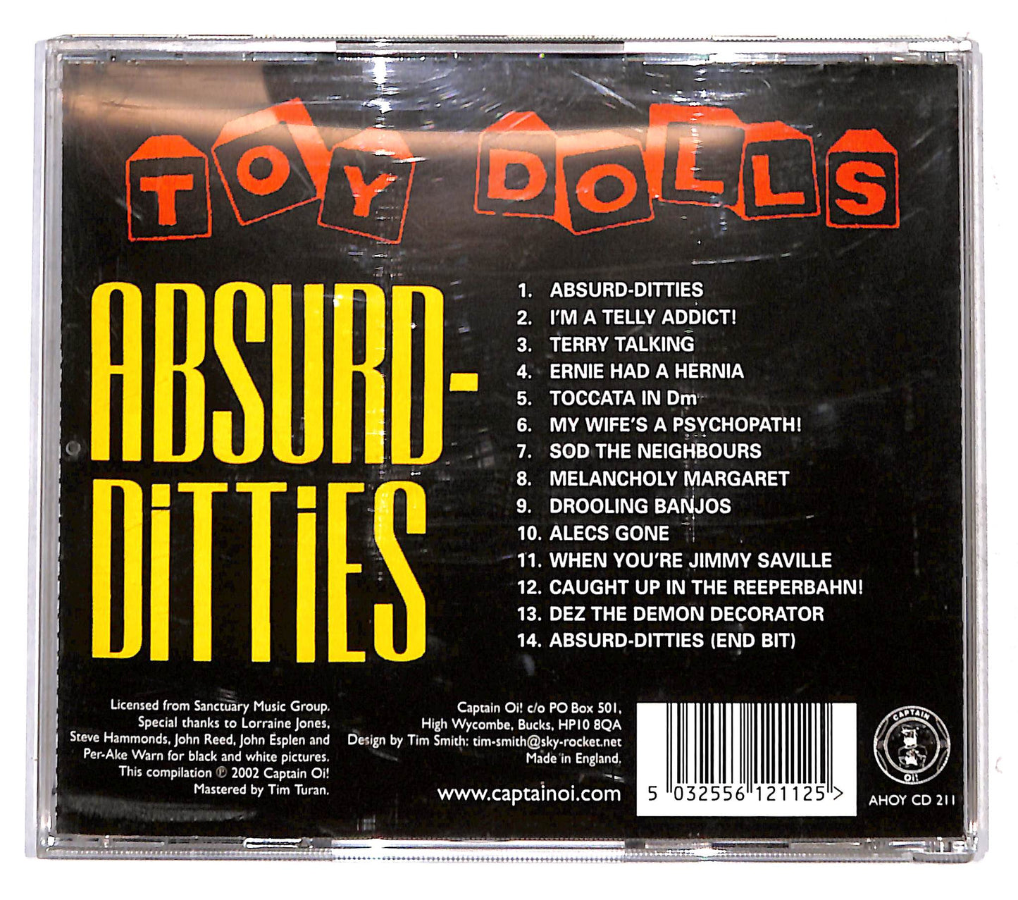 EBOND The Toy Dolls - Absurd-Ditties CD CB118835