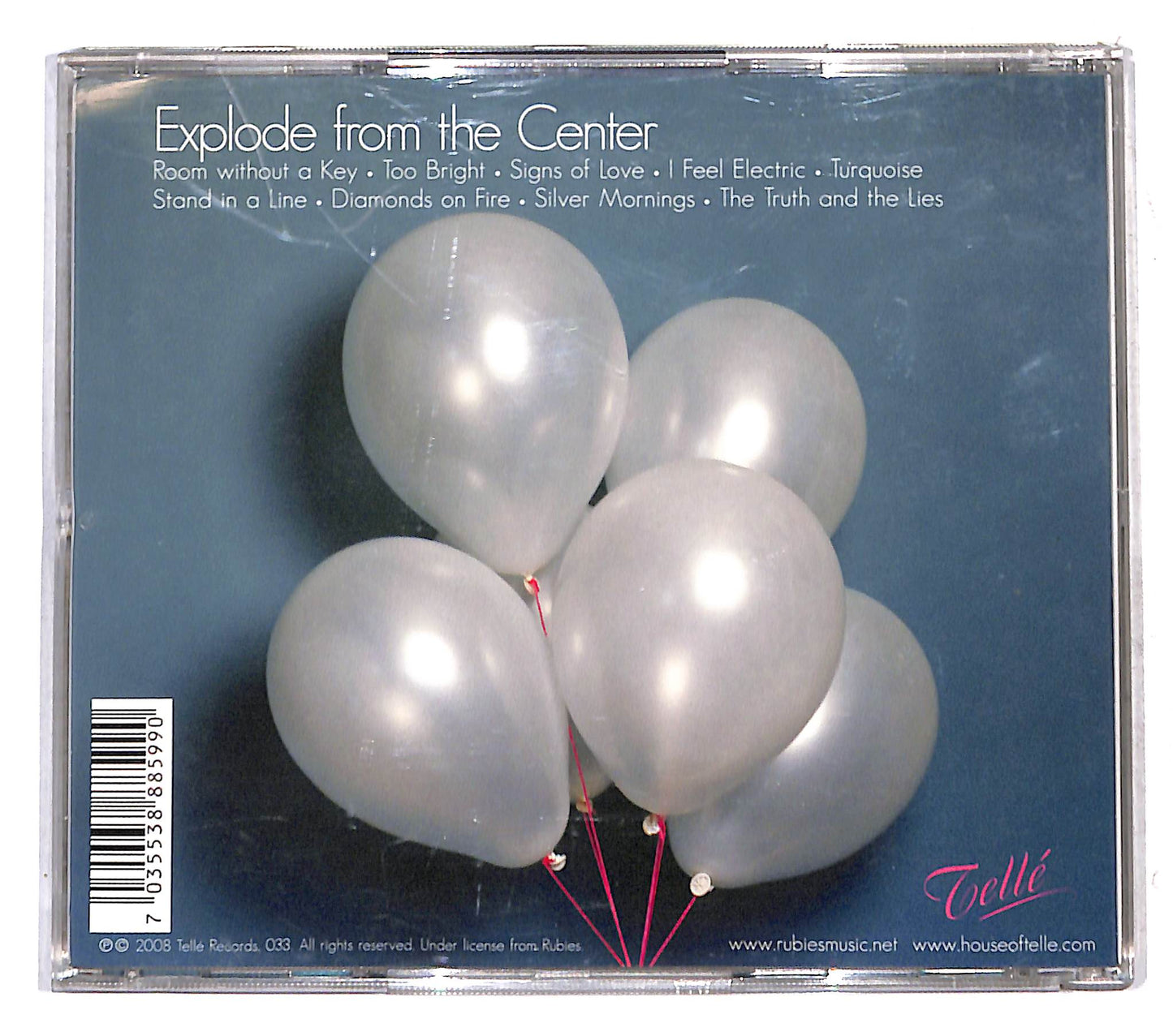 EBOND Rubies - Explode From The Center CD CB118851