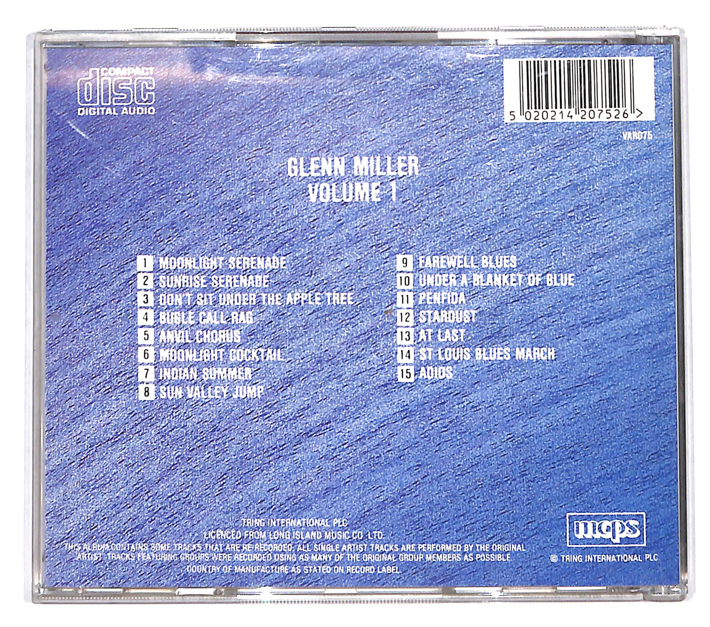 EBOND Glenn Miller - Glenn Miller Volume 1 CD CB119109