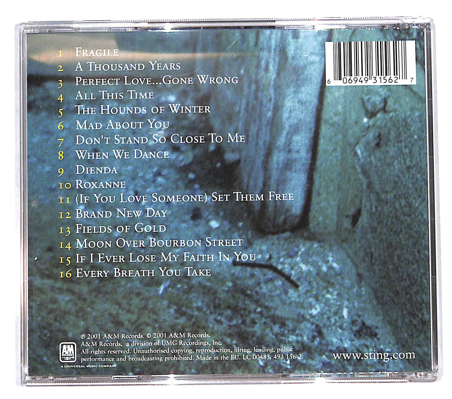 EBOND Sting - ...all This Time CD CB119123