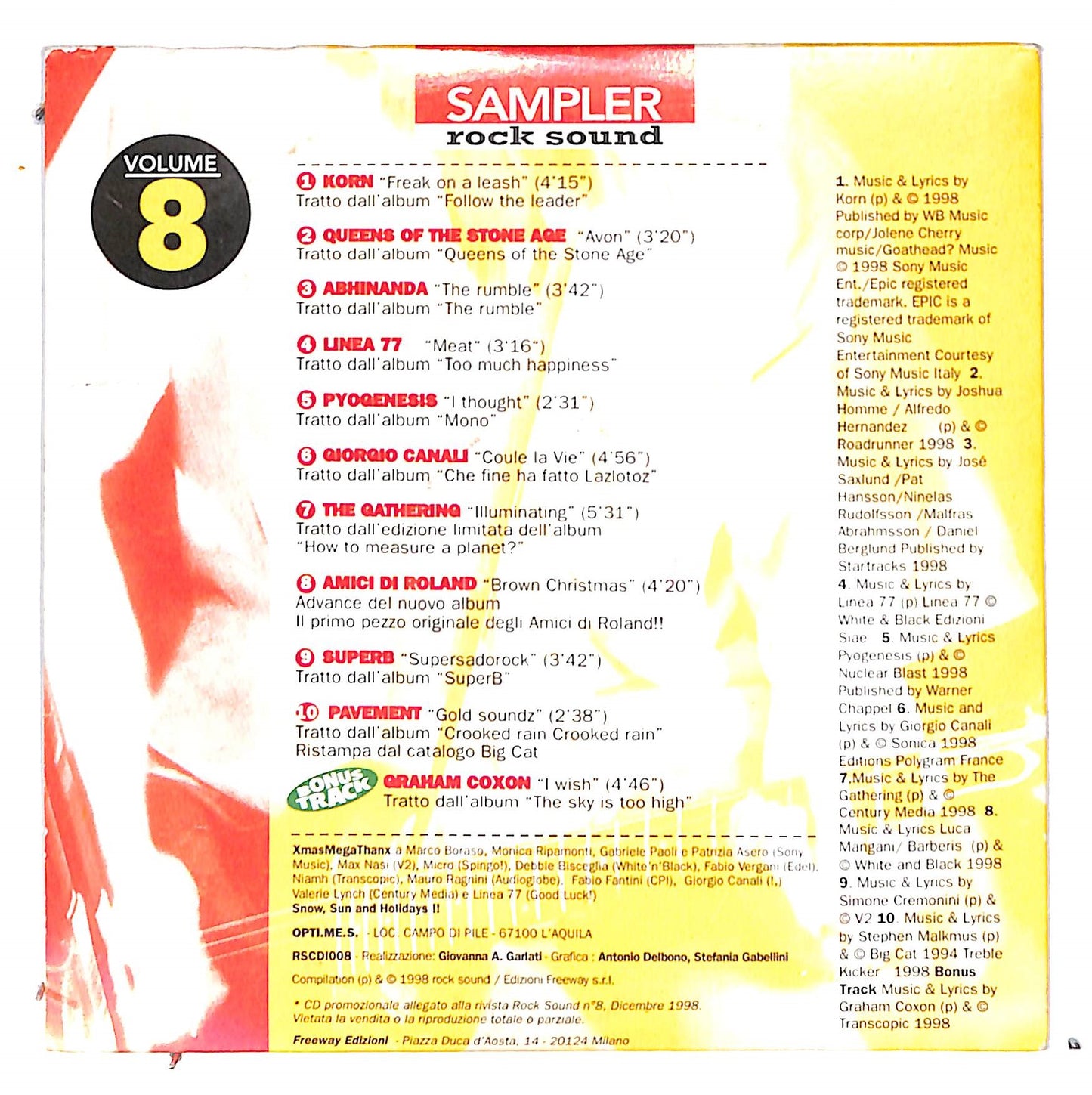 EBOND Various - Rock Sound Volume 8 CD CB119124