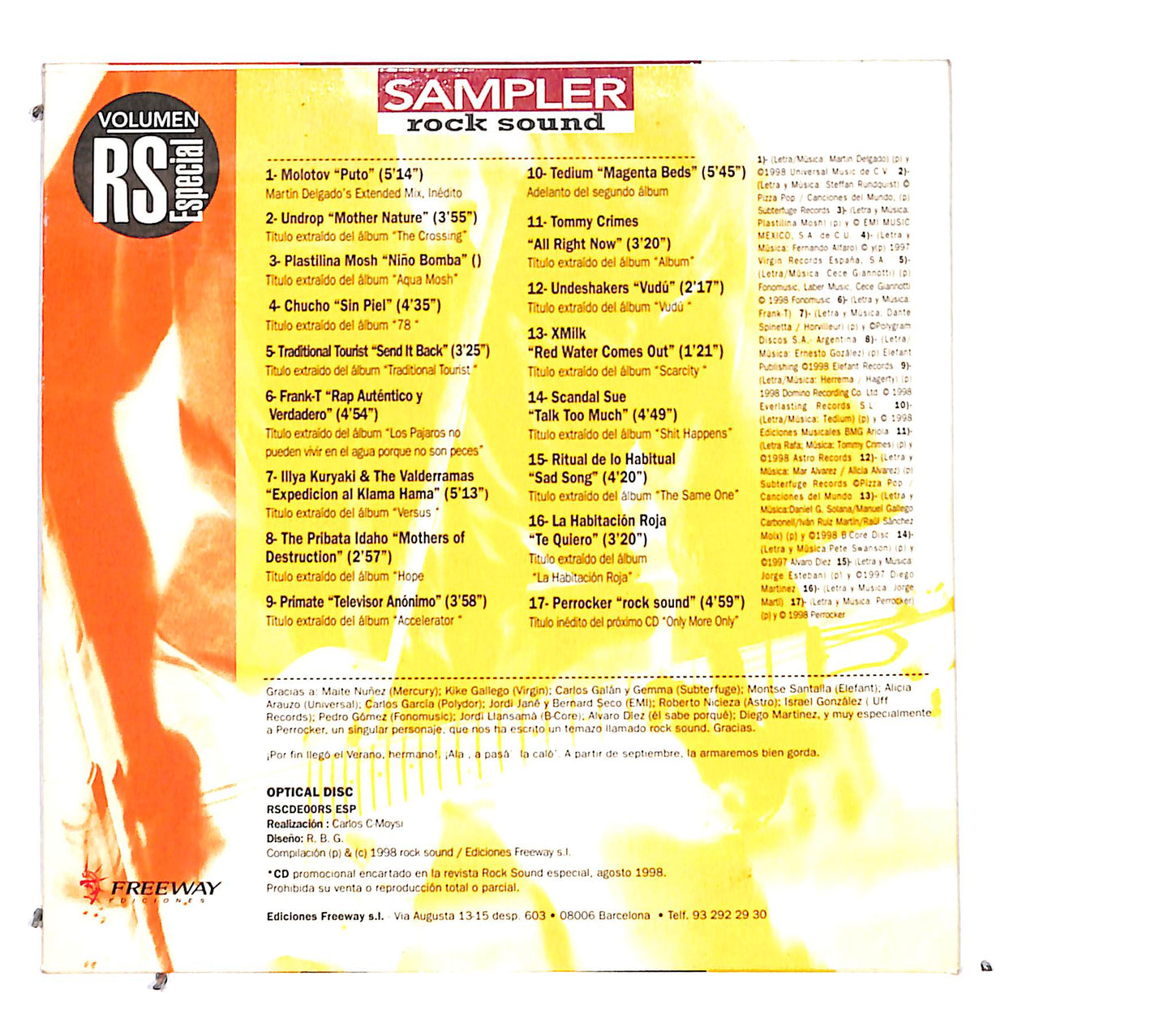 EBOND Various - Rock Sound Volumen Especial CD CB119126