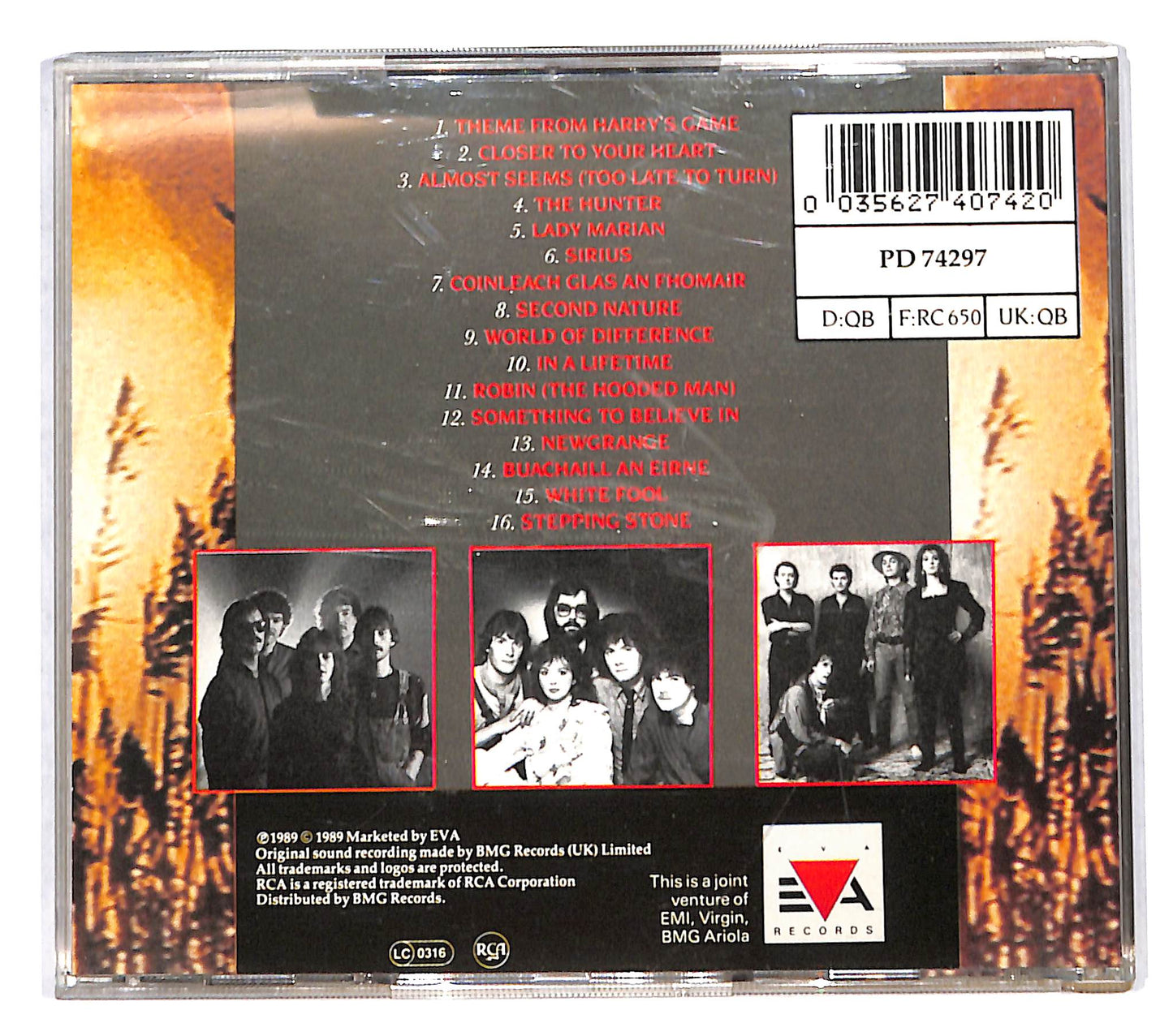 EBOND Clannad - Pastpresent CD CB119128