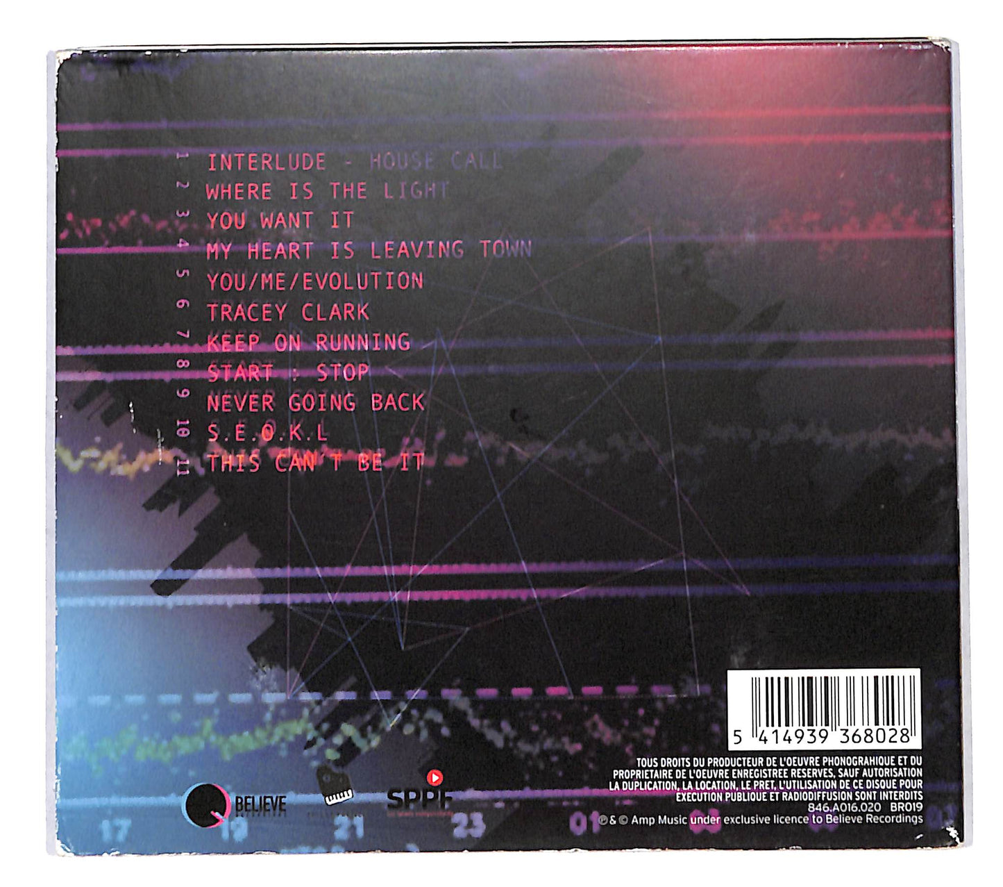 EBOND The Amplifetes - Where Is The Light DIGIPACK CD CB119147