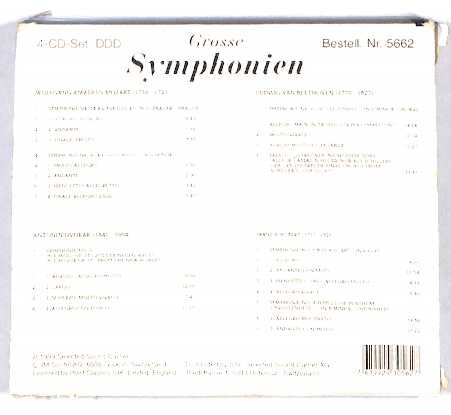 EBOND Various - Grosse Symphonien CD CB119148