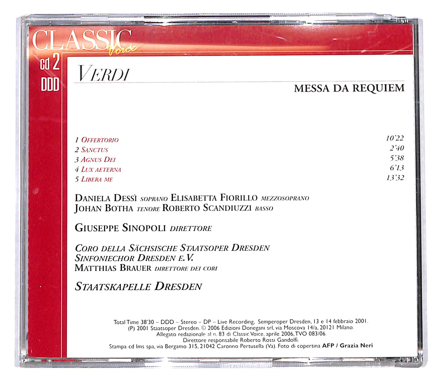 EBOND Verdi - Messa Da Requiem - cd 2 CB120111