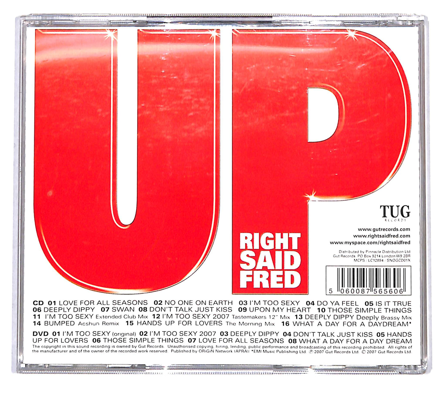 EBOND Right Said Fred - Up + DVD CD CB120146