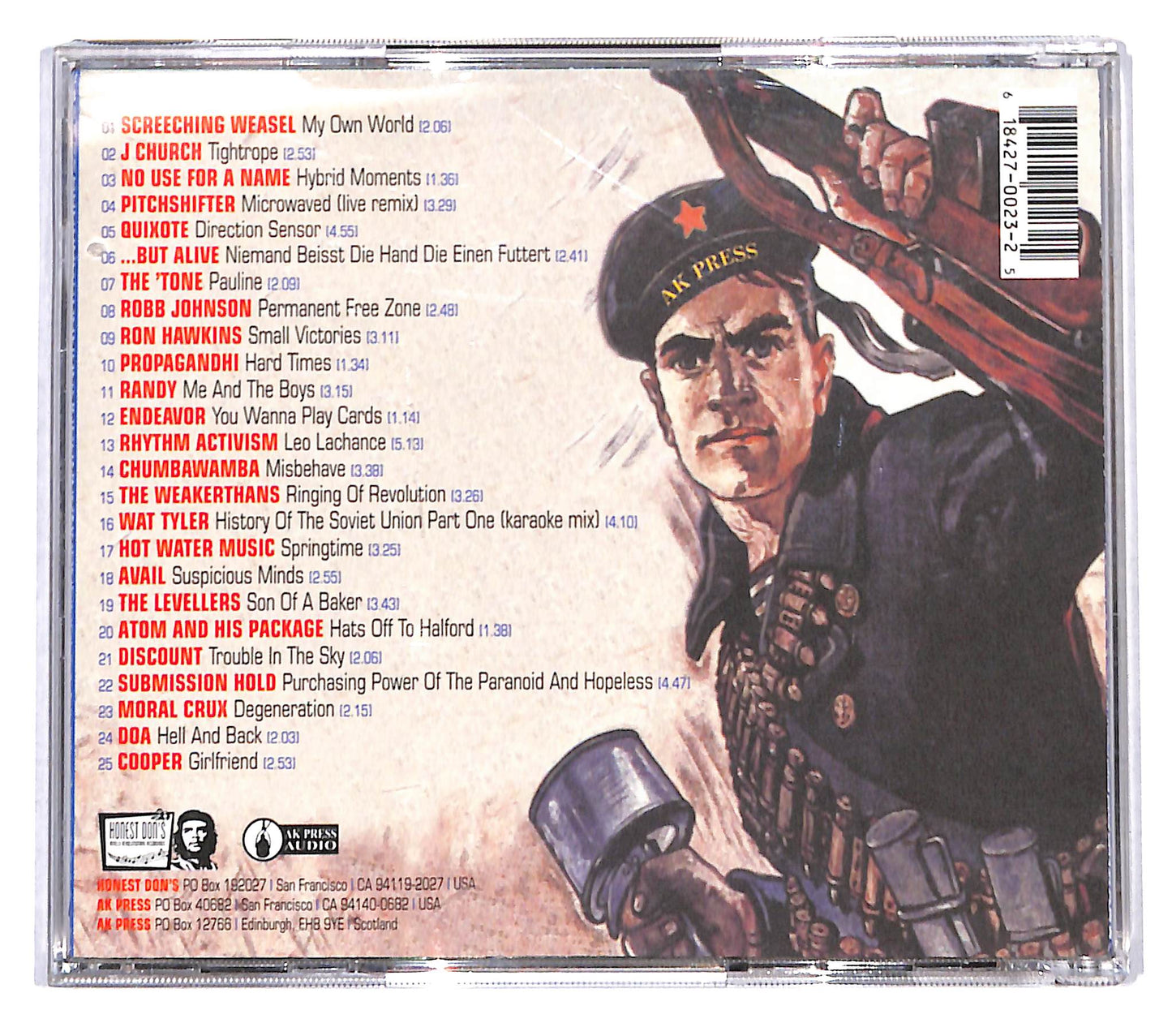 EBOND Various - The Return Of The Read Menace CD CB120147