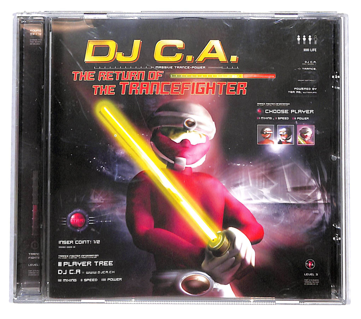 EBOND DJ C.A. - The Return Of The Trancefighter CD CB121516
