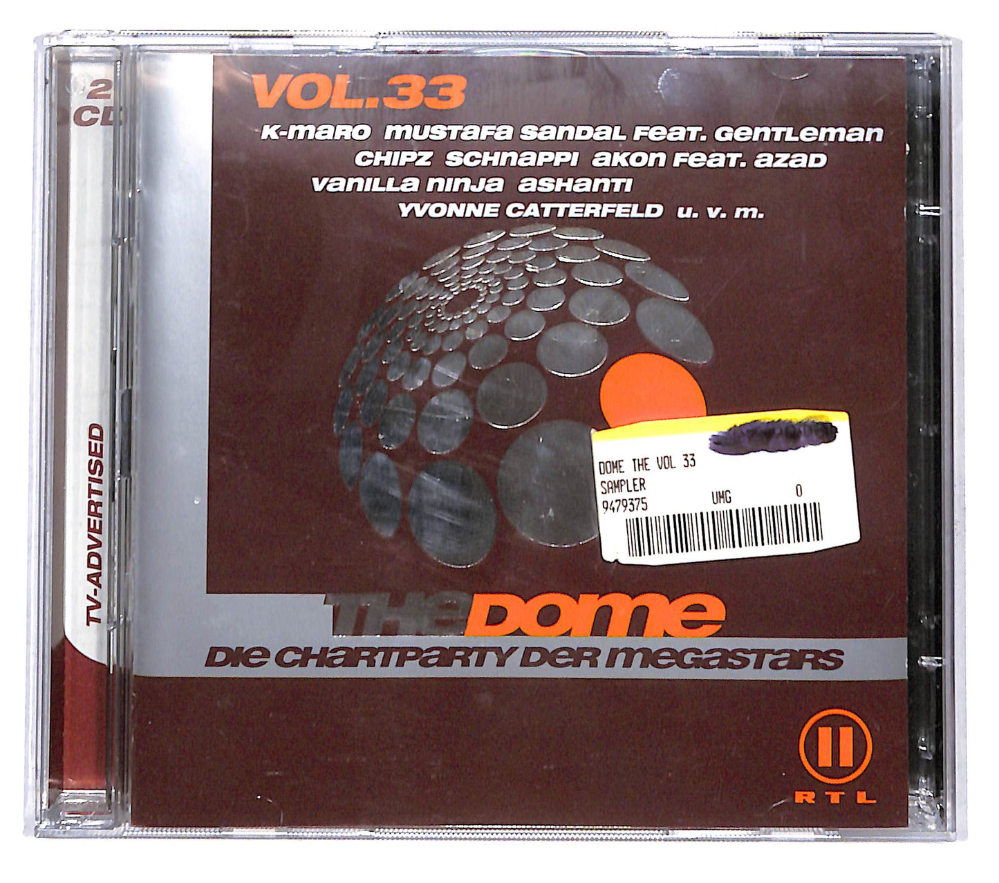 EBOND Various - The Dome Vol. 33 CD CB121518