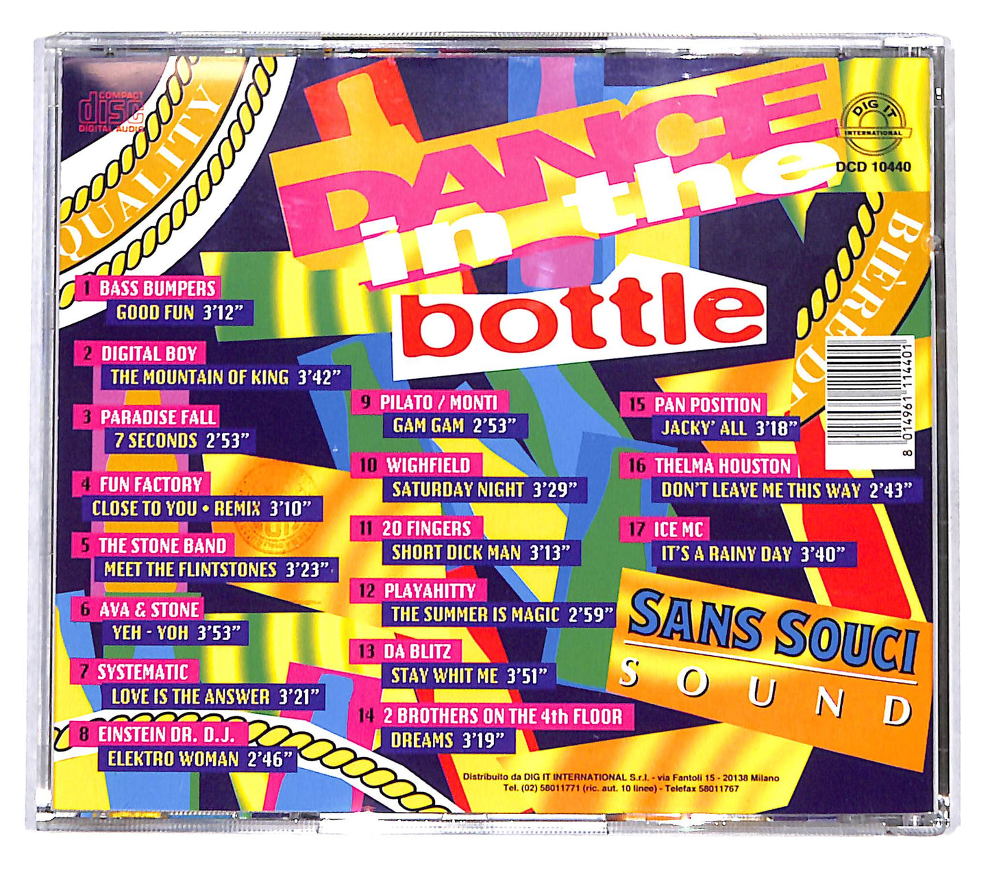 EBOND Various - Dance In The Bottle CD CB121521