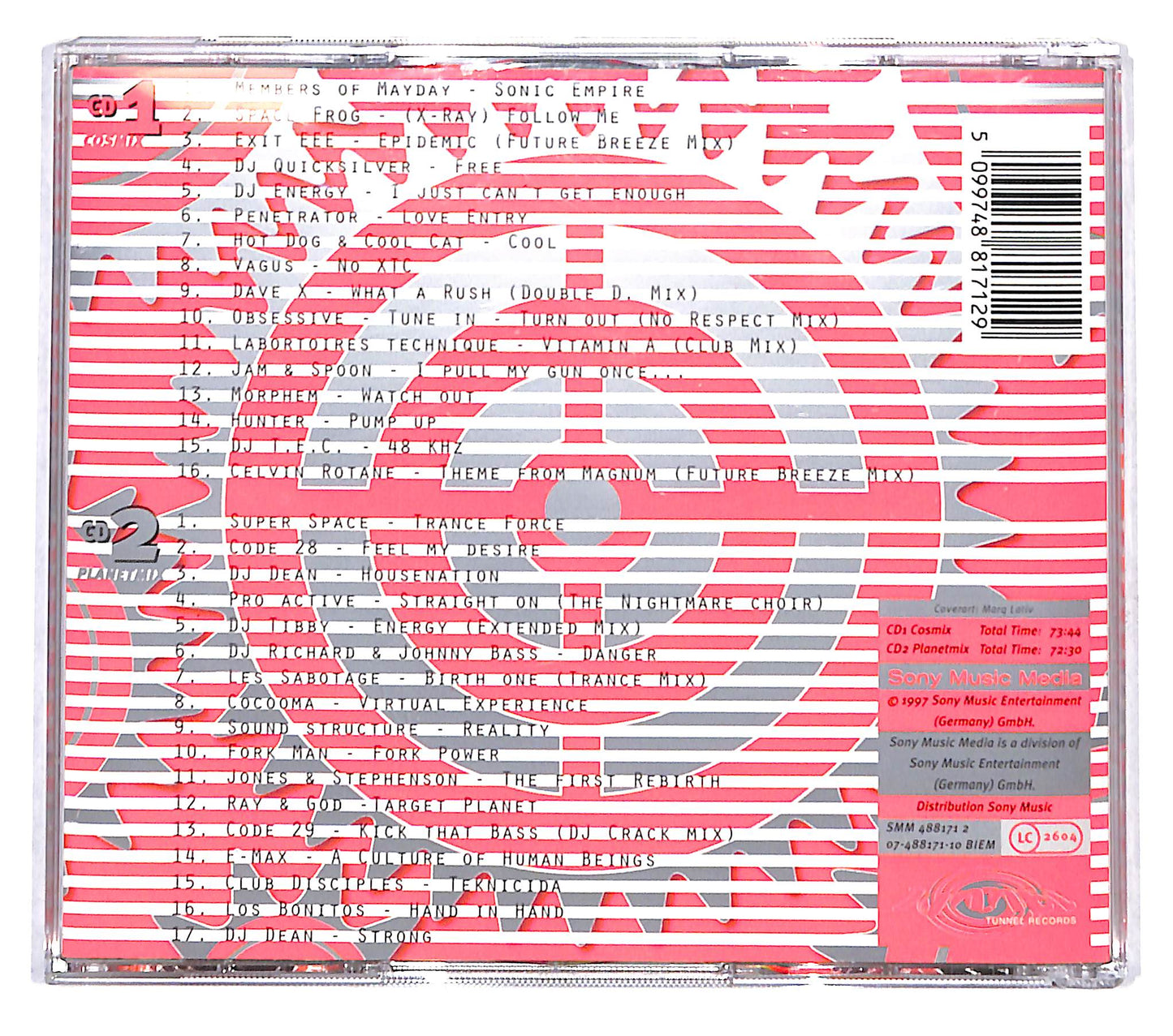 EBOND Various - Tunnel Trance Force Vol. 1 CD CB121529