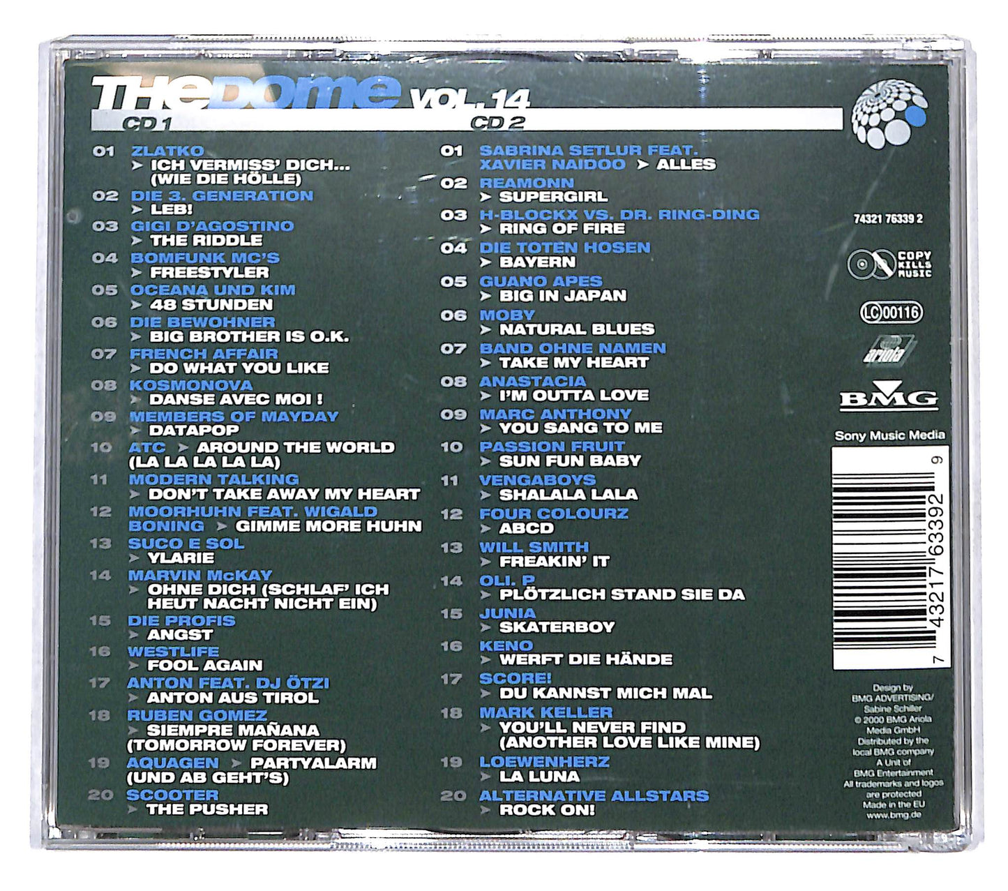 EBOND Various - The Dome Vol. 14 SJB CD CB121536