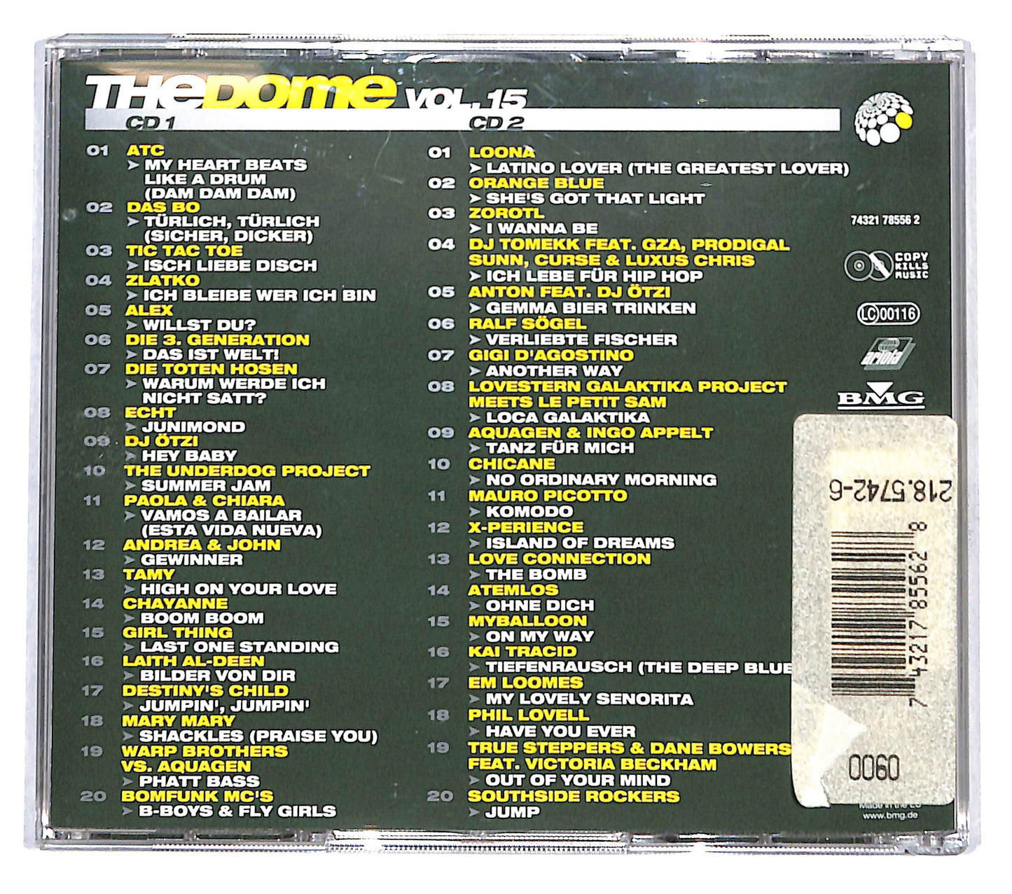 EBOND Various - The Dome Vol. 15 CD CB121537