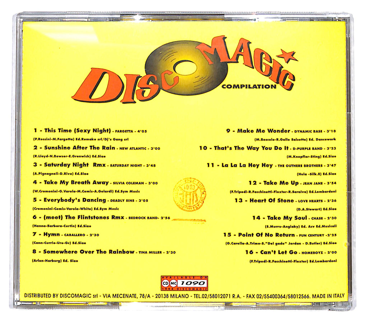 EBOND Various - Discomagic Compilation CD CB121544