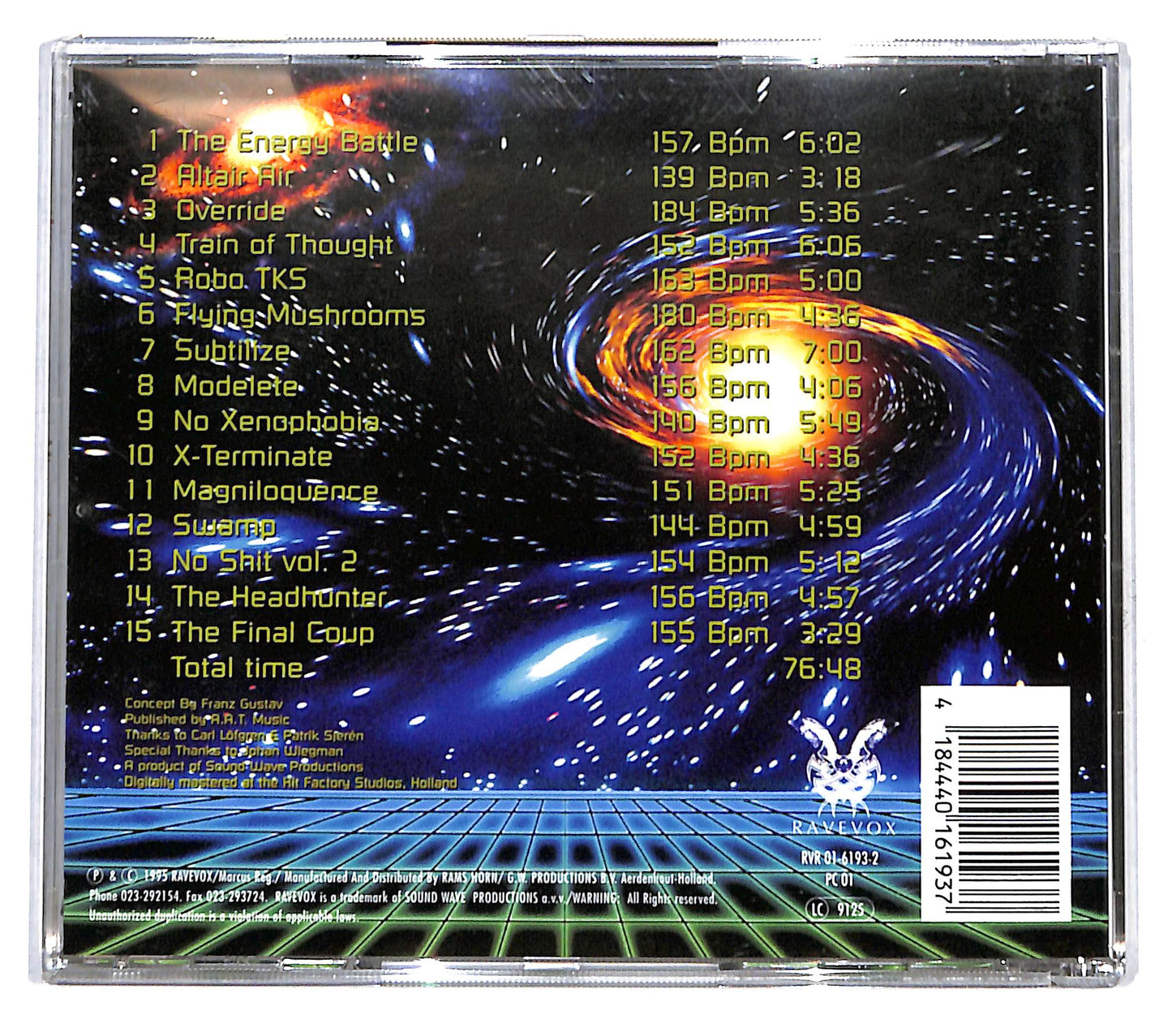 EBOND Various - Techno Rave Masters CD CB121551