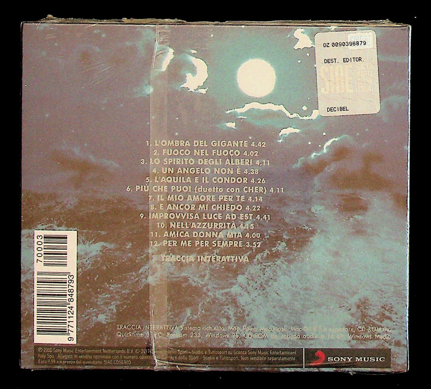 EBOND Eros Ramazzotti - Stilelibero - Editoriale - CD CD011003