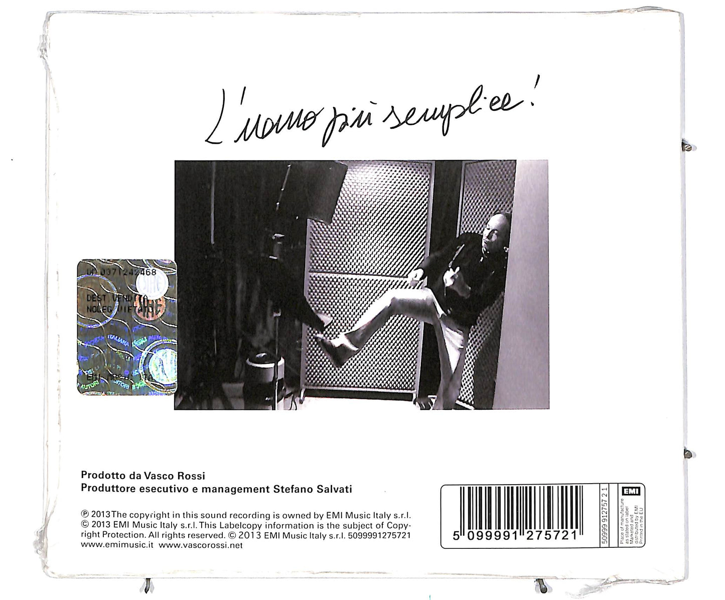 EBOND Vasco Rossi - L'Uomo Piu Semplice CD CD041611