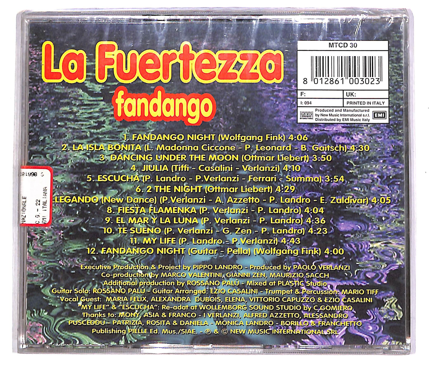 EBOND La Fuertezza - Fandango CD CD043019