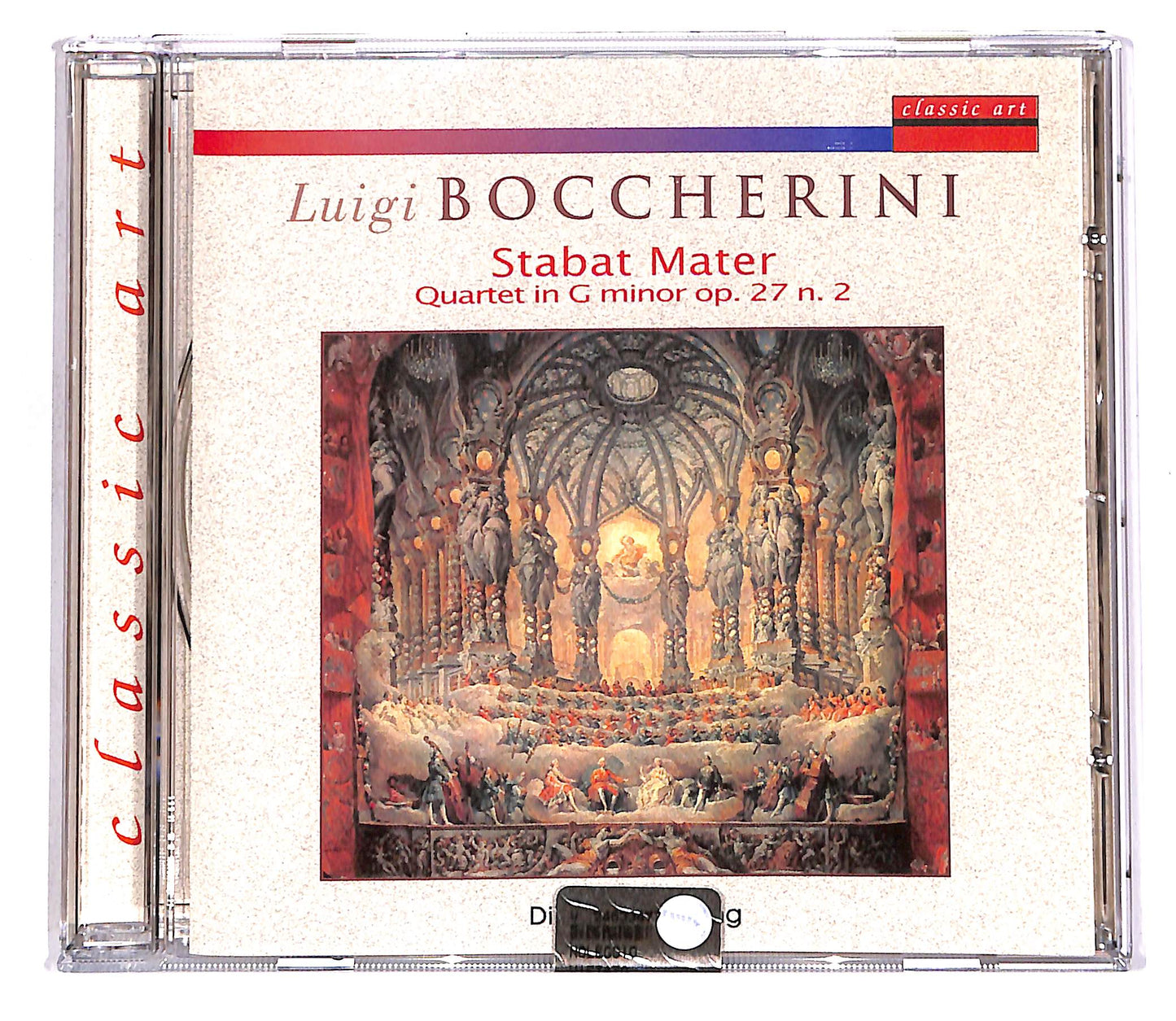 EBOND Luigi Boccherini - Stabat Mater / Quartet In G Minor Op.27 N.2 CD CD043020