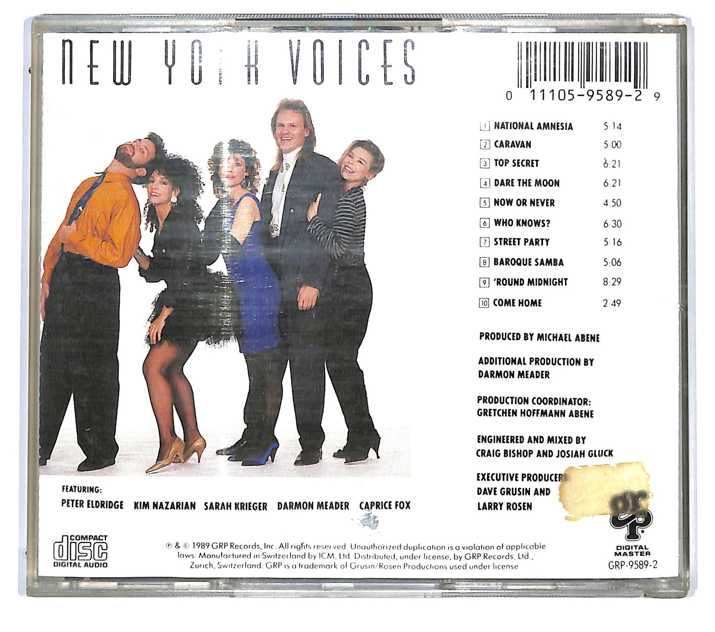 EBOND New York Voices - New York Voices CD CD043222
