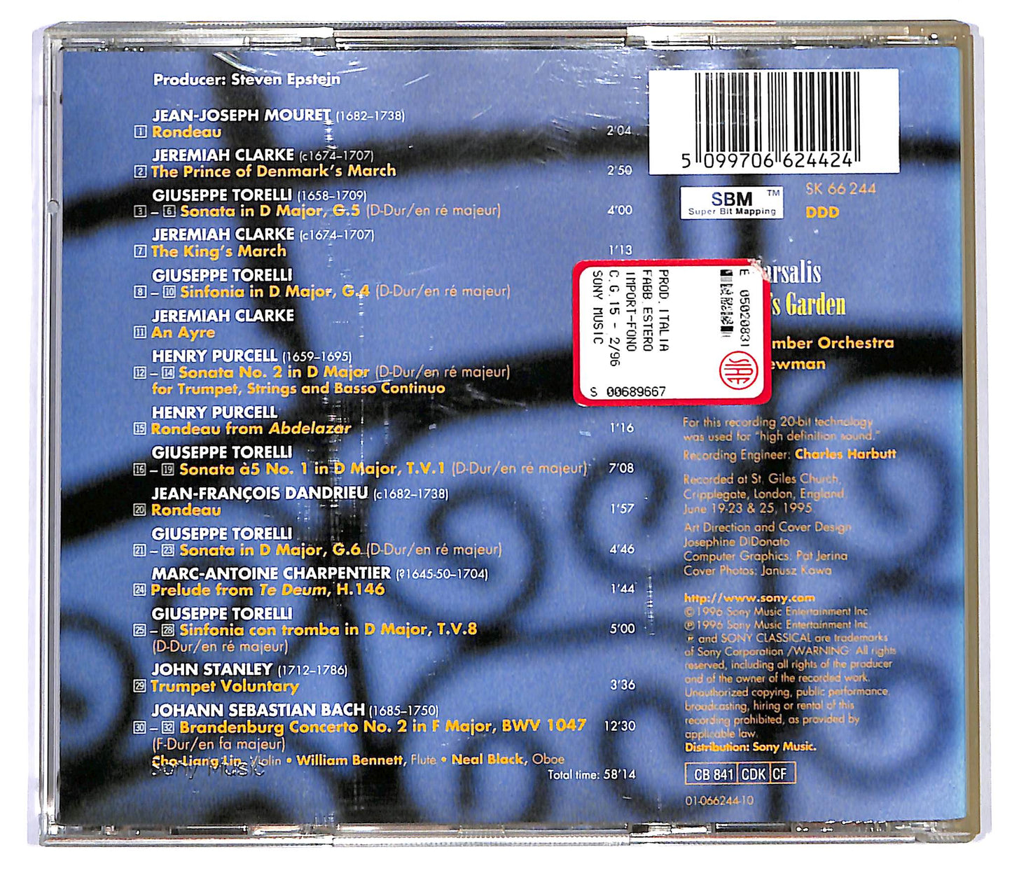 EBOND Wynton Marsalis - In Gabriel's Garden CD CD043244