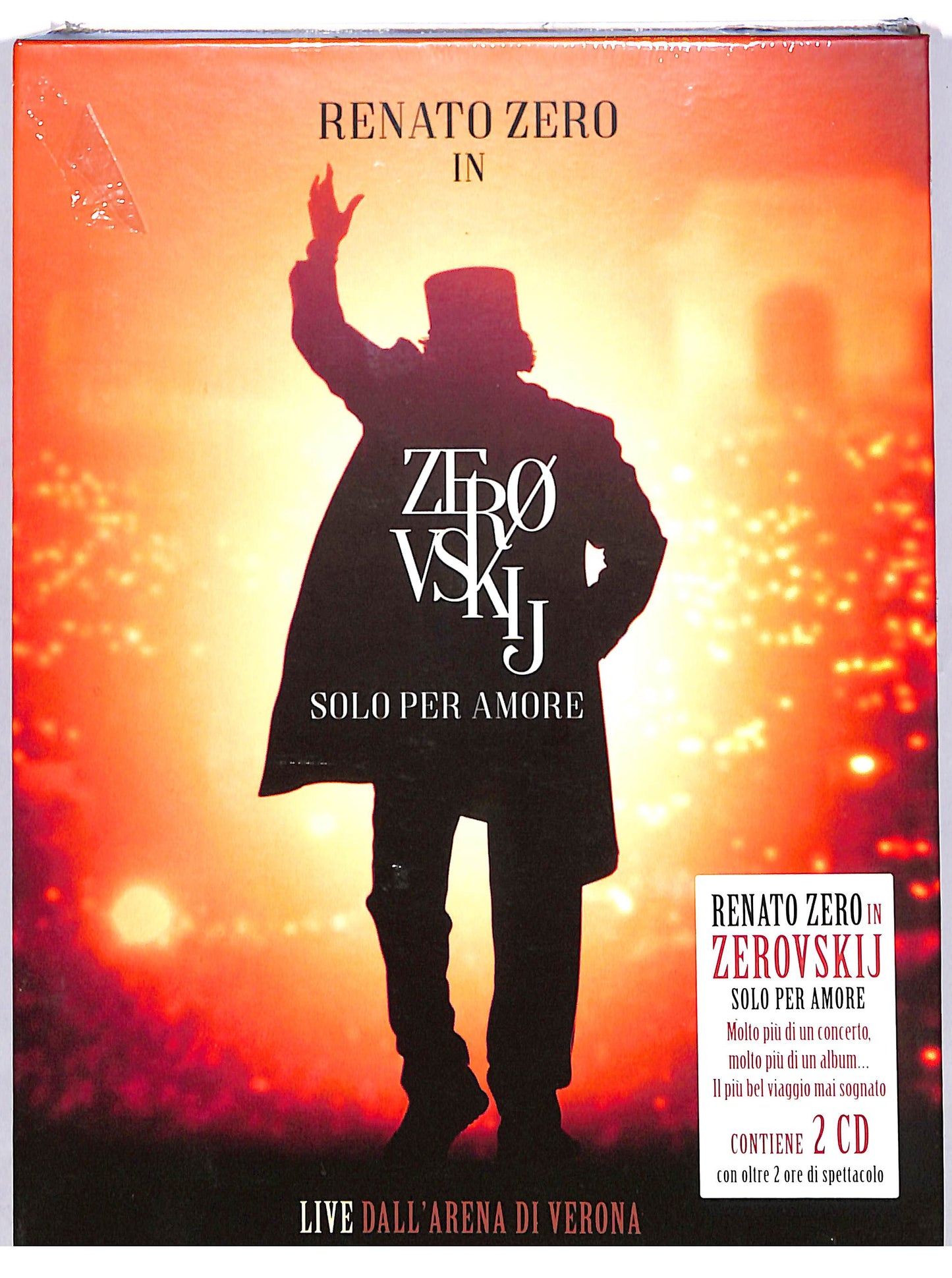 EBOND Renato Zero - Zerovskij Solo Per Amore Live ( 2 dischi) CD CD043701