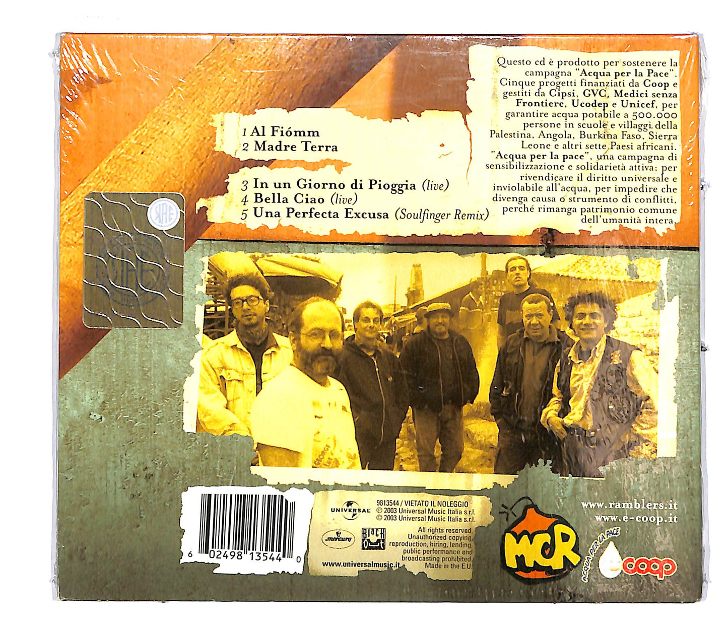 EBOND Modena City Ramblers - Gocce CD CD044651