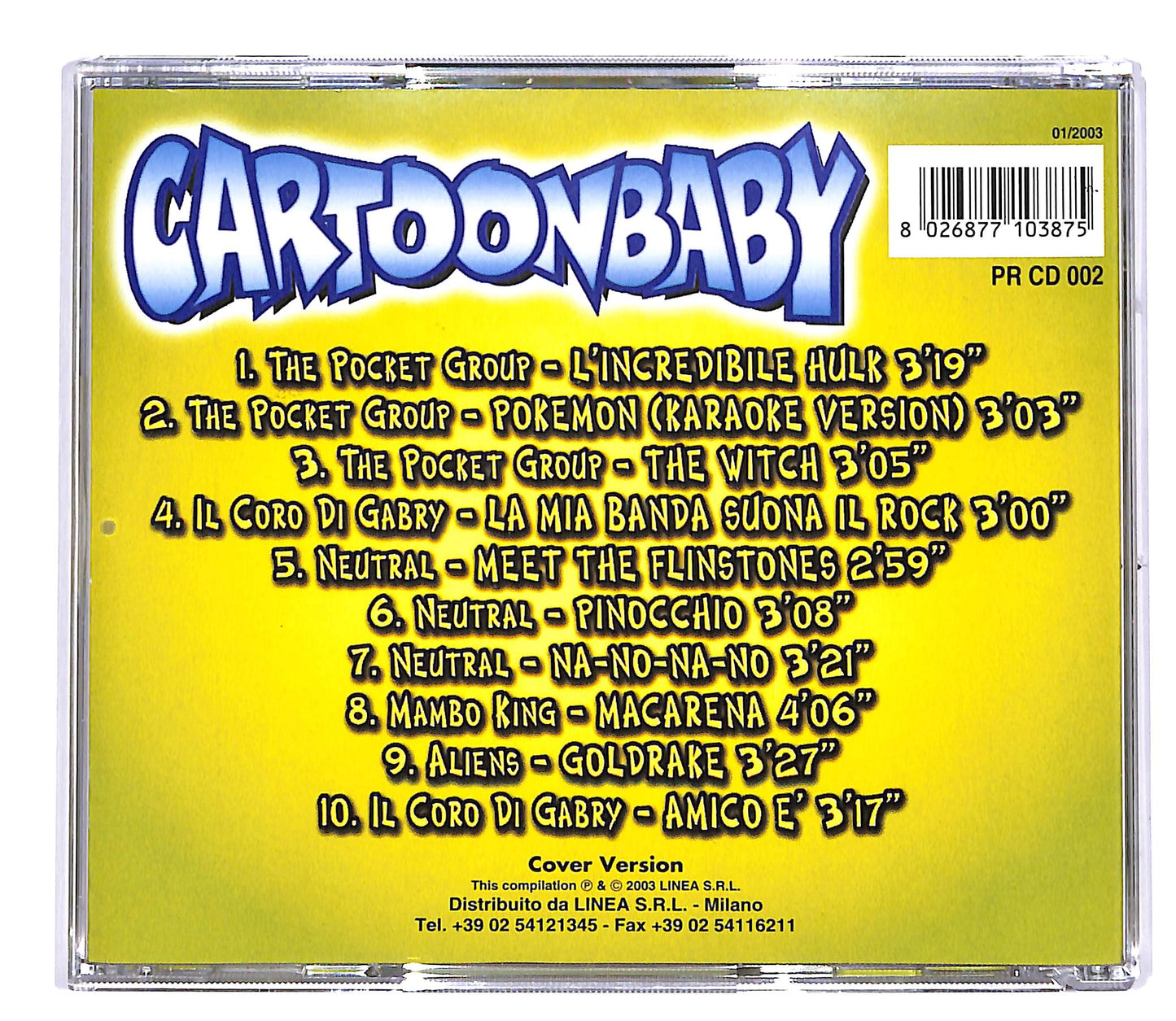 EBOND Various - Cartoonbaby CD CD046213