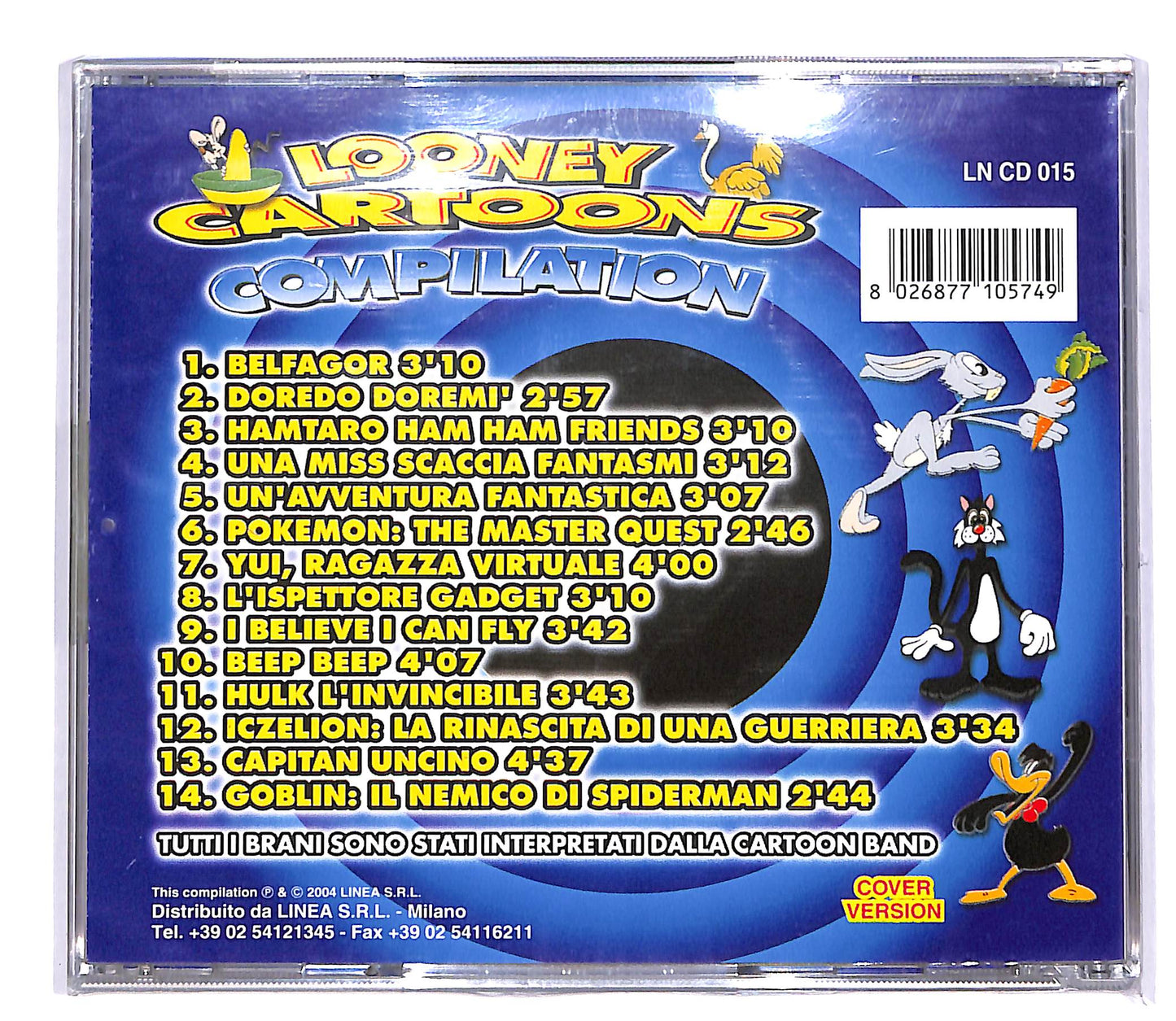 EBOND Looney Cartoons Compilation CD CD046222