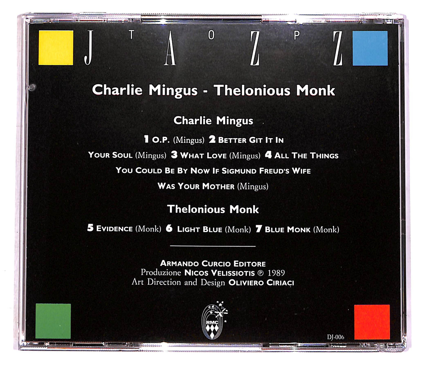 EBOND Mingus Monk - Top Jazz EDITORIALE CD CD046605