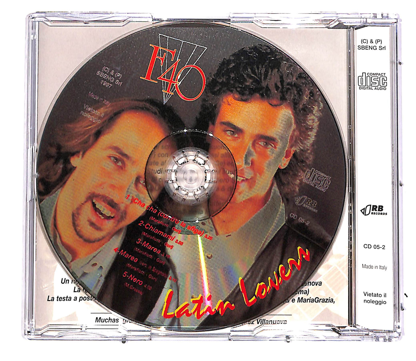 EBOND F40 - Latin Lovers EDITORIALE CD CD046903