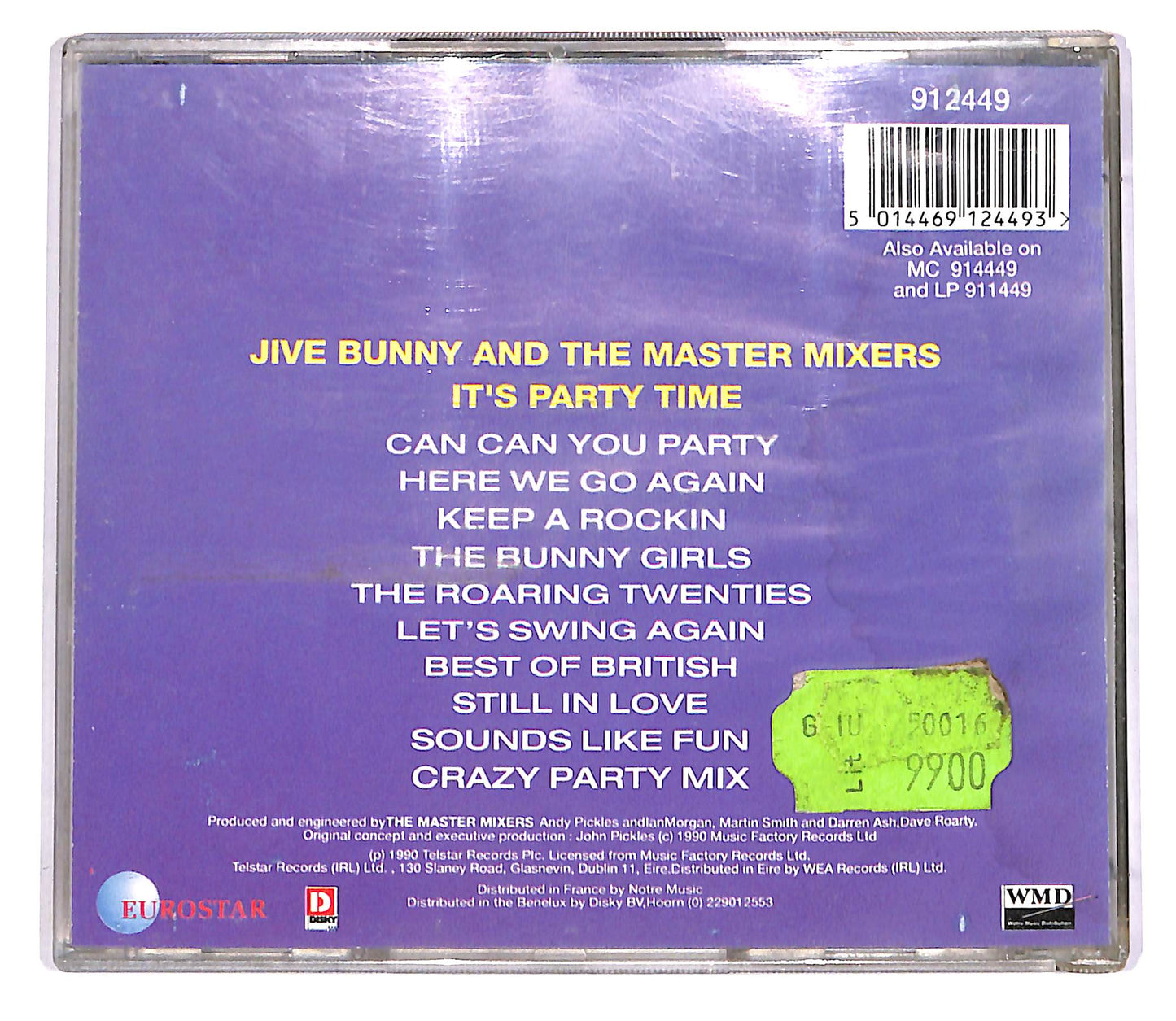 EBOND Jive Bunny And The Mastermixers - It's Party Time CD CD046913